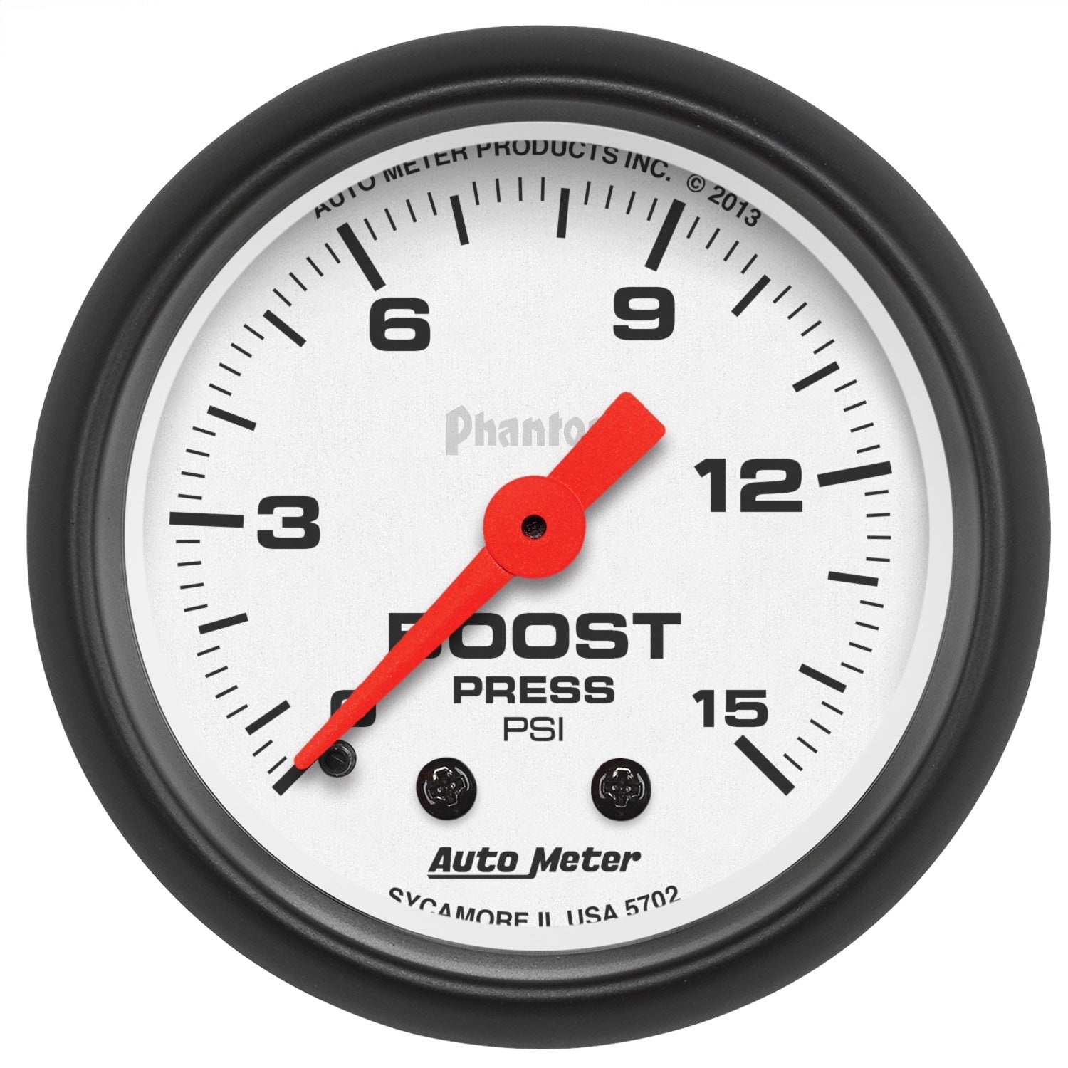 2-1/16" BOOST, 0-15 PSI, PHANTOM