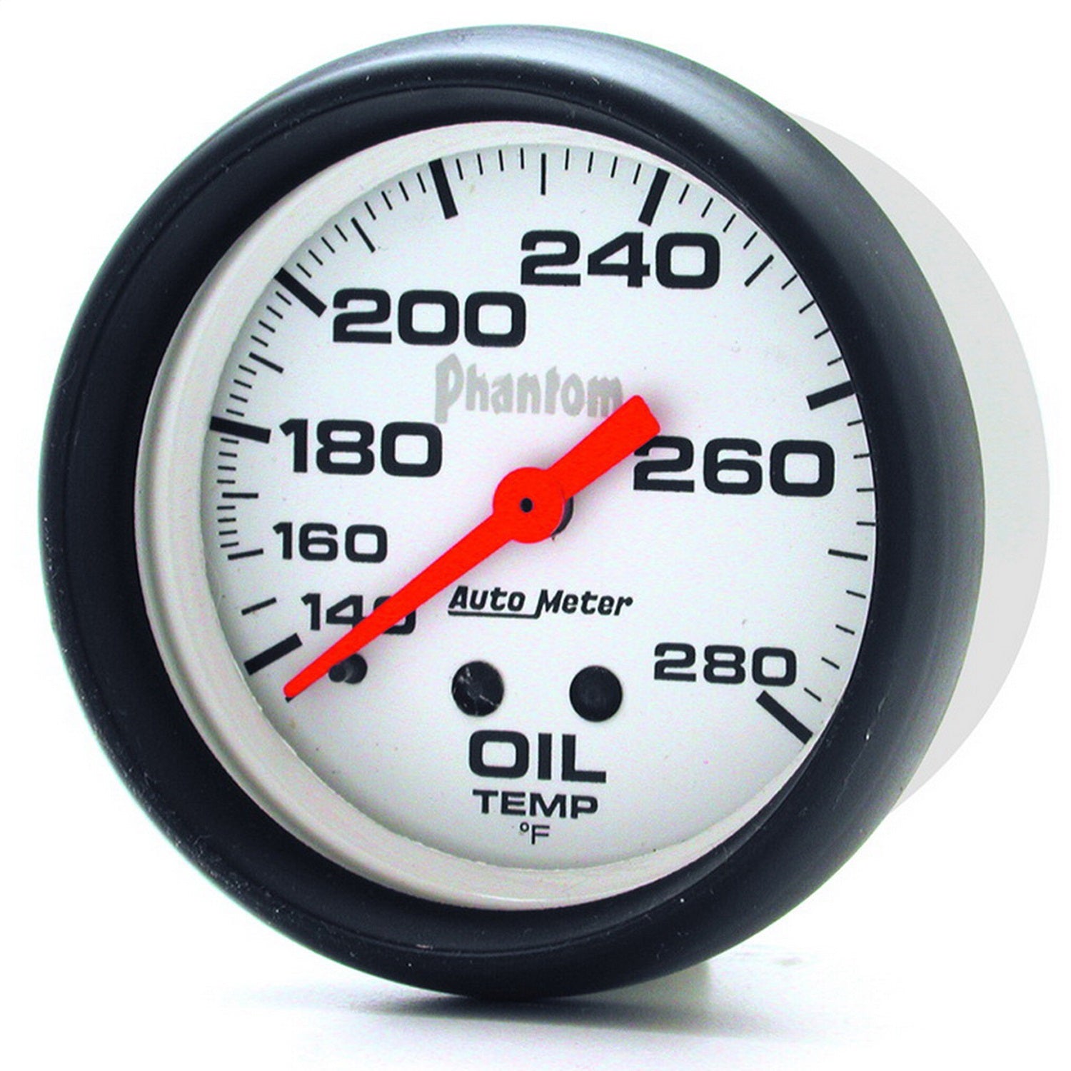 2-5/8" OIL TEMPERATURE, 140-280 °F, PHANTOM