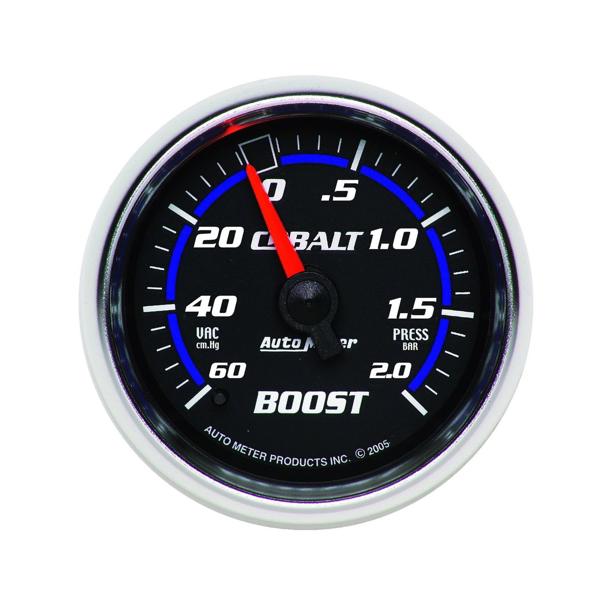 2-1/16" BOOST/VACUUM, 60 CM/HG-2.0 BAR, COBALT