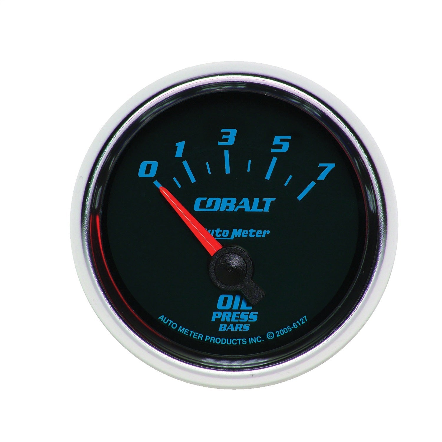 2-1/16" OIL PRESSURE, 0-7 BAR, COBALT