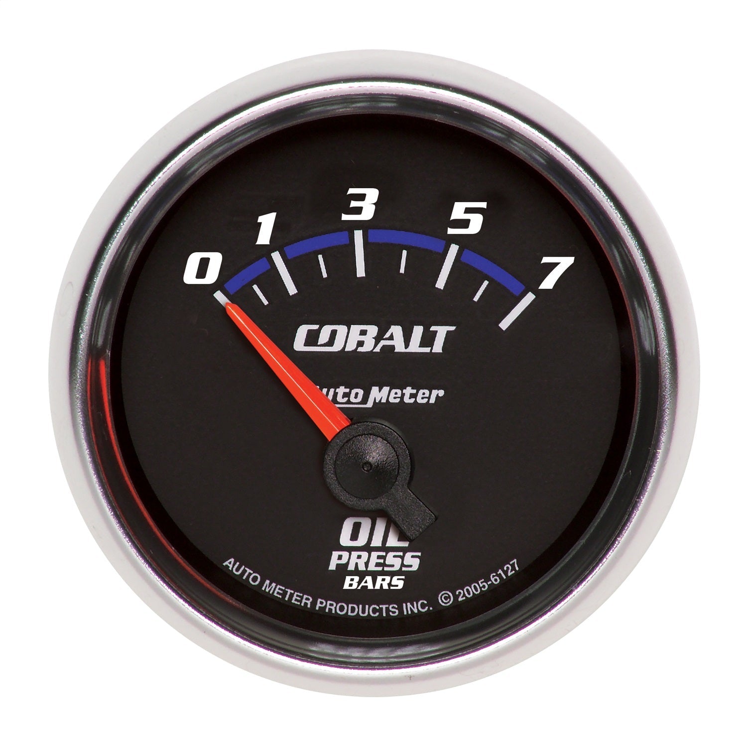 2-1/16" OIL PRESSURE, 0-7 BAR, COBALT