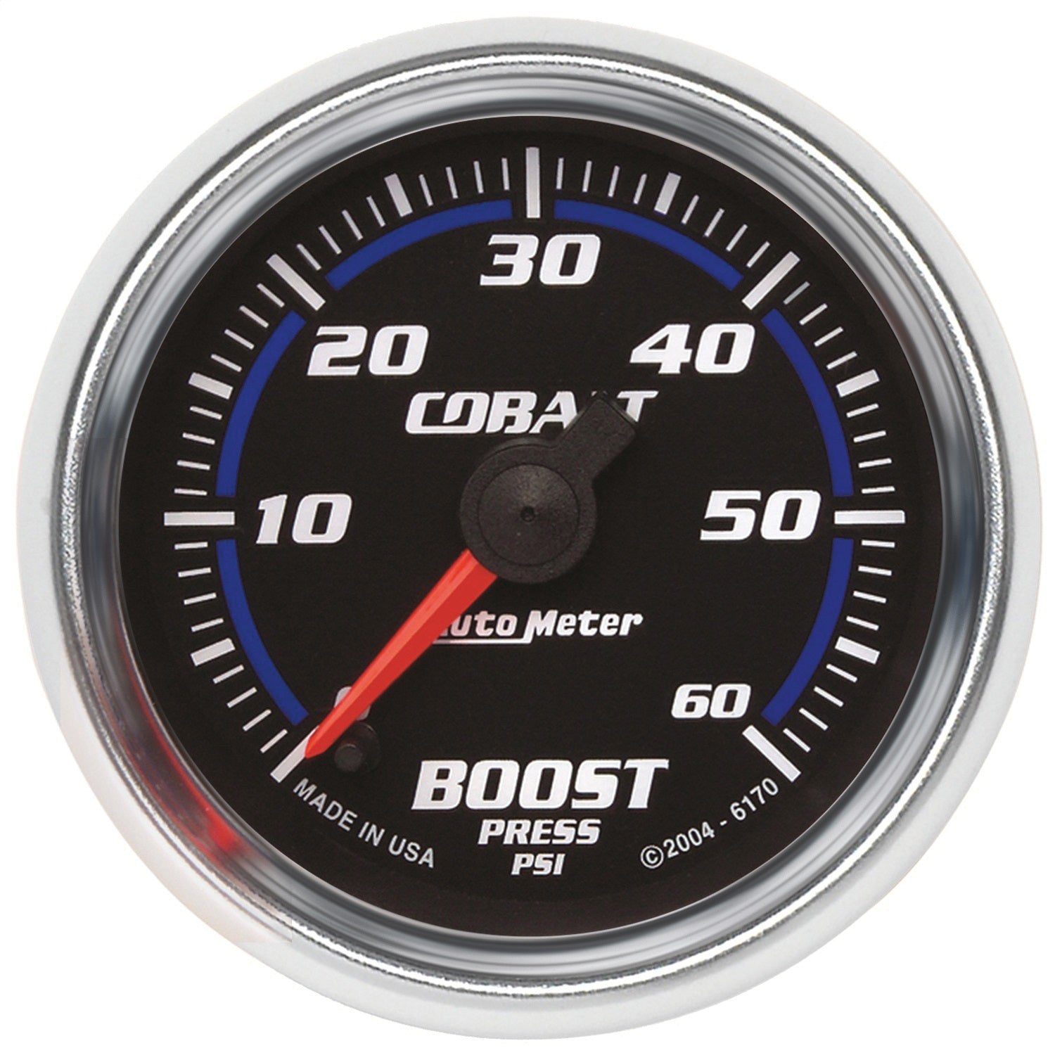 2-1/16" BOOST, 0-60 PSI, COBALT