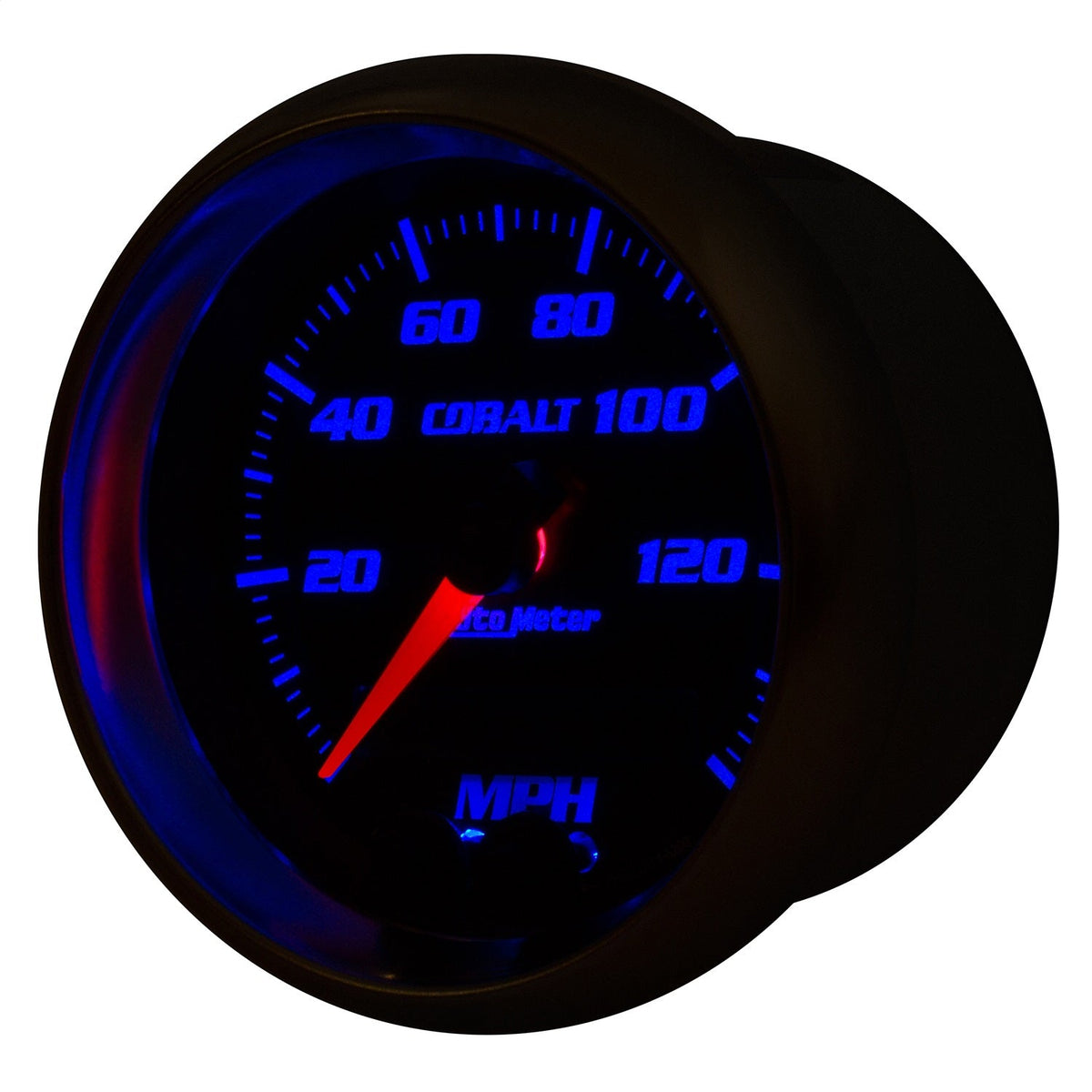 3-3/8" GPS SPEEDOMETER, 0-140 MPH, COBALT