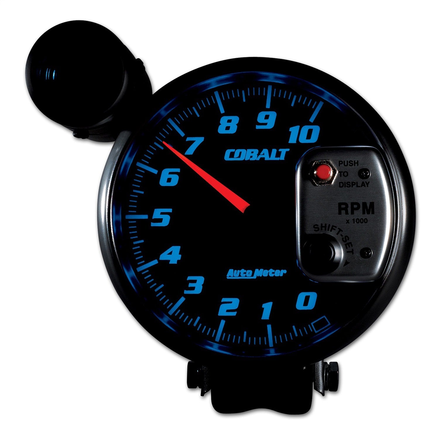 5" PEDESTAL TACHOMETER, 0-10,000 RPM, COBALT