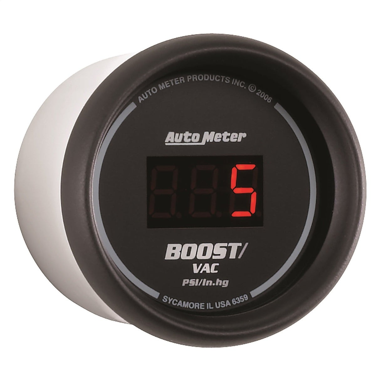 2-1/16" BOOST/VACUUM, 30 IN HG/30 PSI, SPORT-COMP DIGITAL