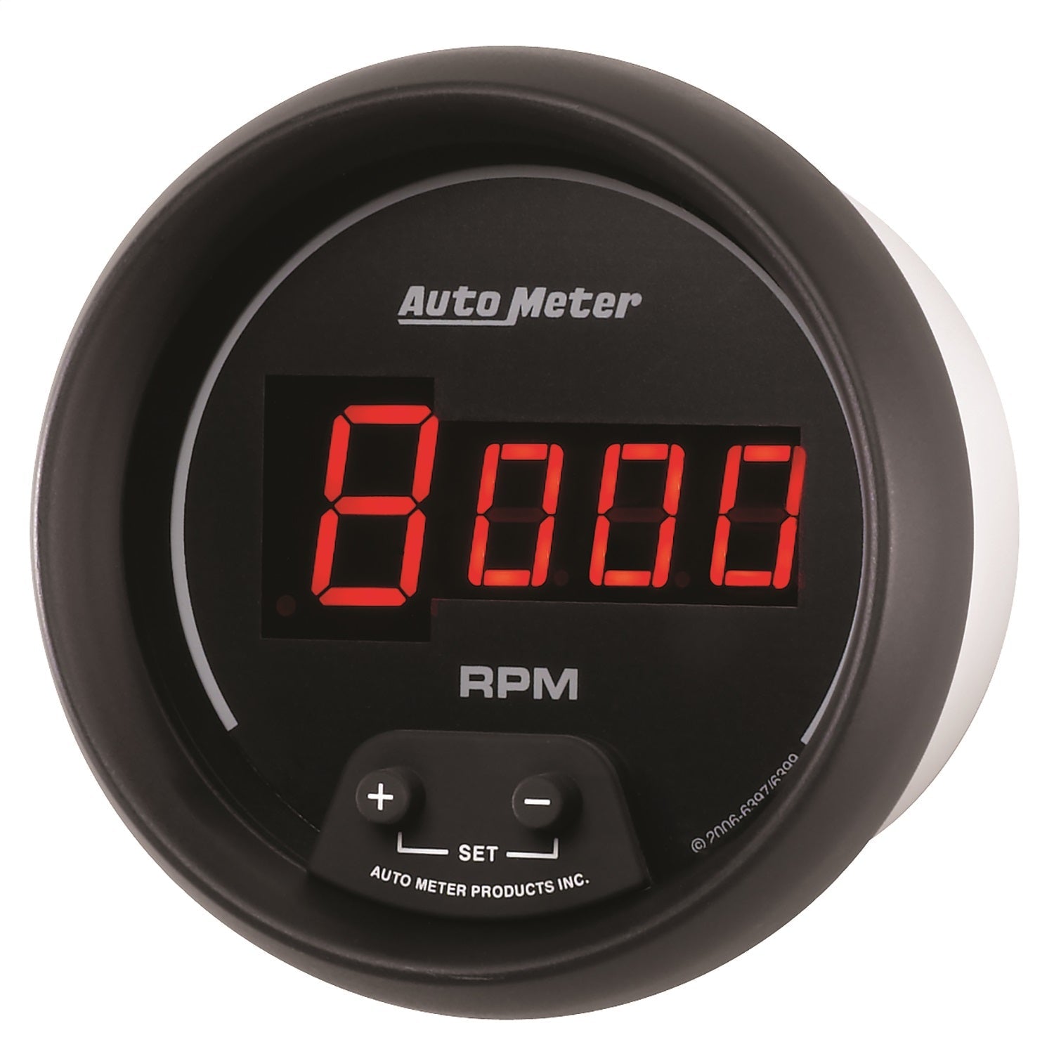 3-3/8" IN-DASH TACHOMETER, 0-10,000 RPM, SPORT-COMP DIGITAL