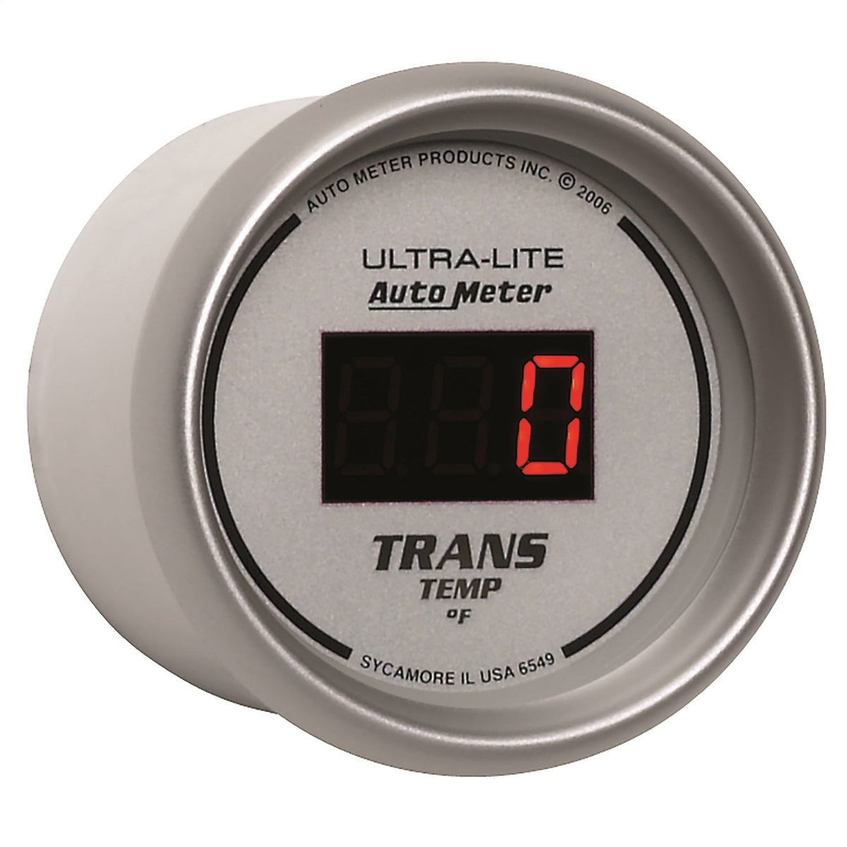 2-1/16" TRANSMISSION TEMPERATURE, 0-340 °F, ULTRA-LITE DIGITAL