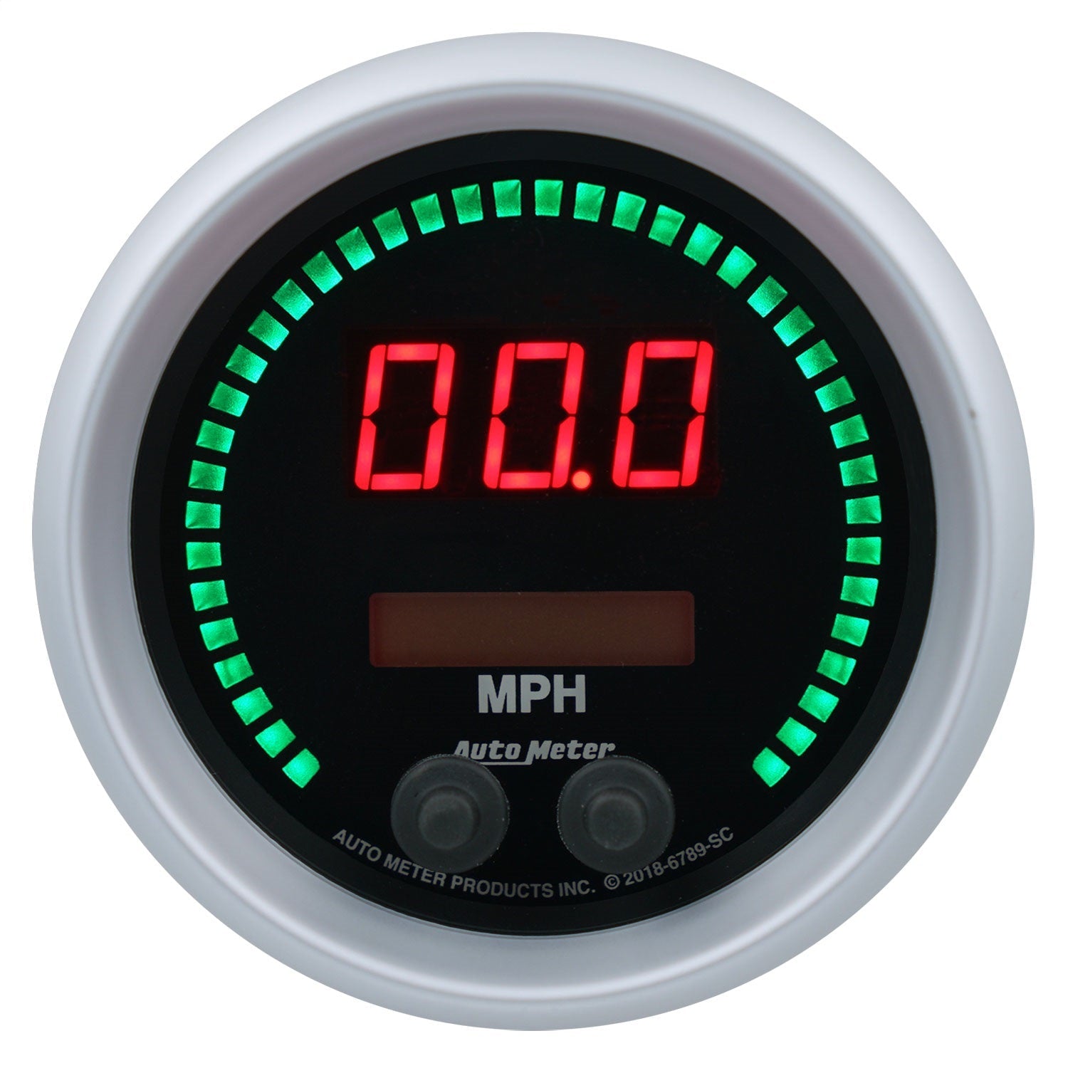 3-3/8" SPEEDOMETER 260 MPH / 260 KM/H ELEC. PROGRAMMABLE, SPORT-COMP ELITE DIGITAL
