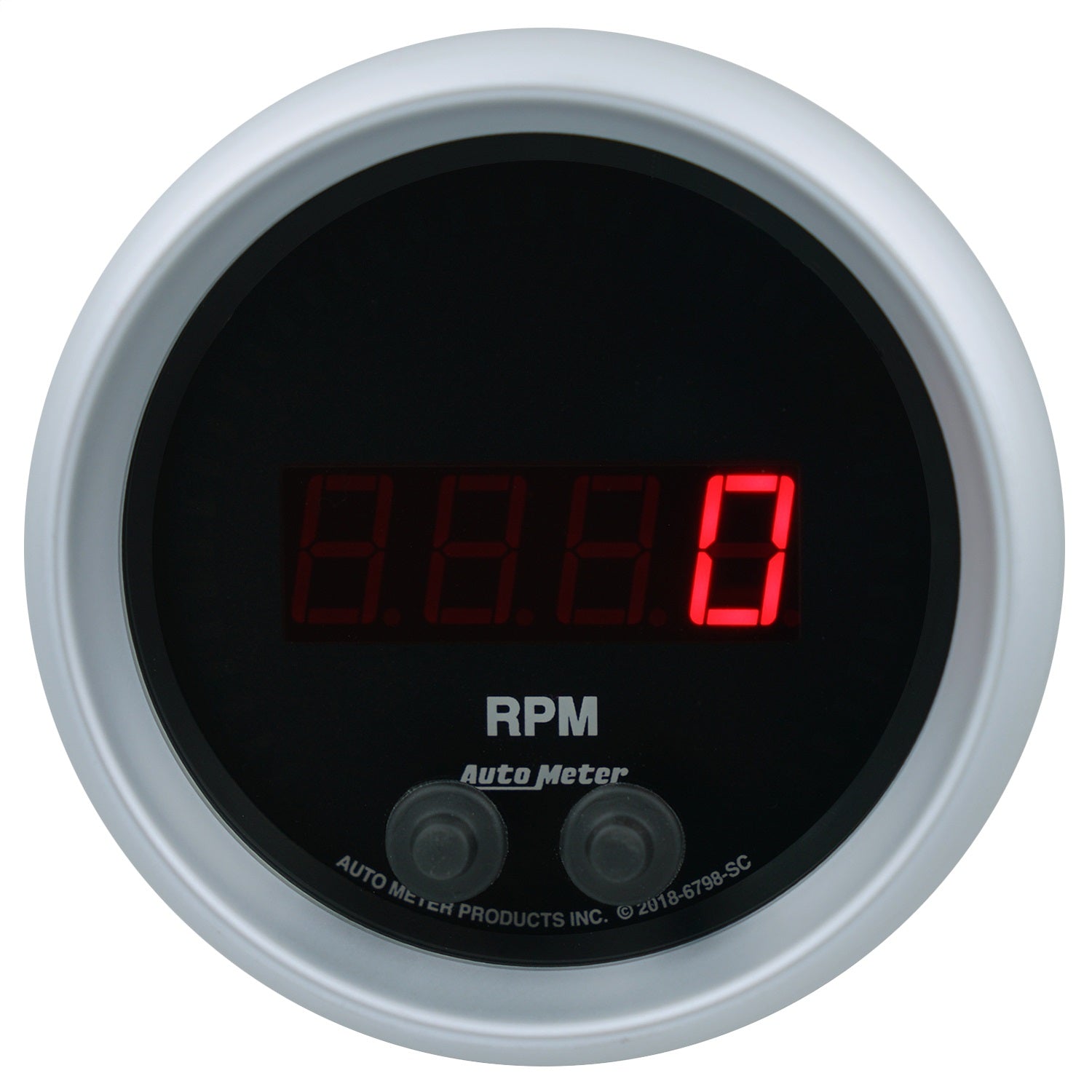 3-3/8" TACHOMETER, 0-16K RPM, IN-DASH, SPORT-COMP ELITE DIGITAL
