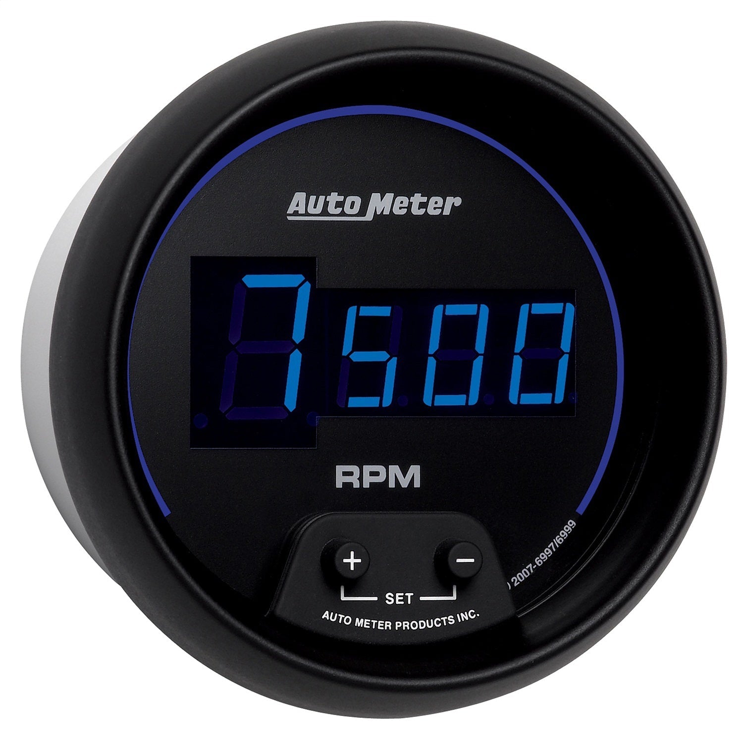 3-3/8" IN-DASH TACHOMETER, 0-10,000 RPM, COBALT DIGITAL