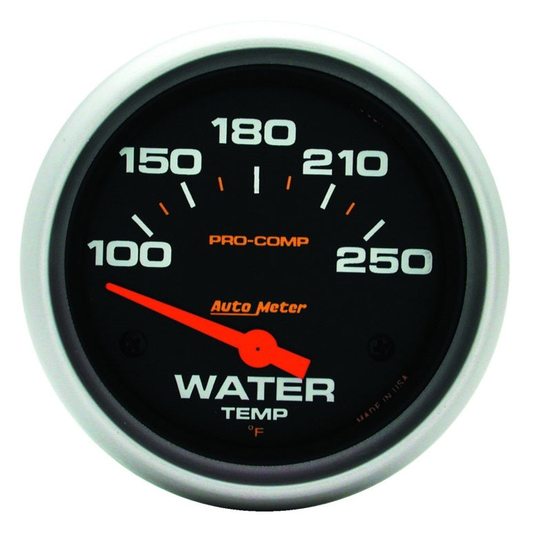 2-5/8" WATER TEMPERATURE, 100-250 °F, PRO-COMP
