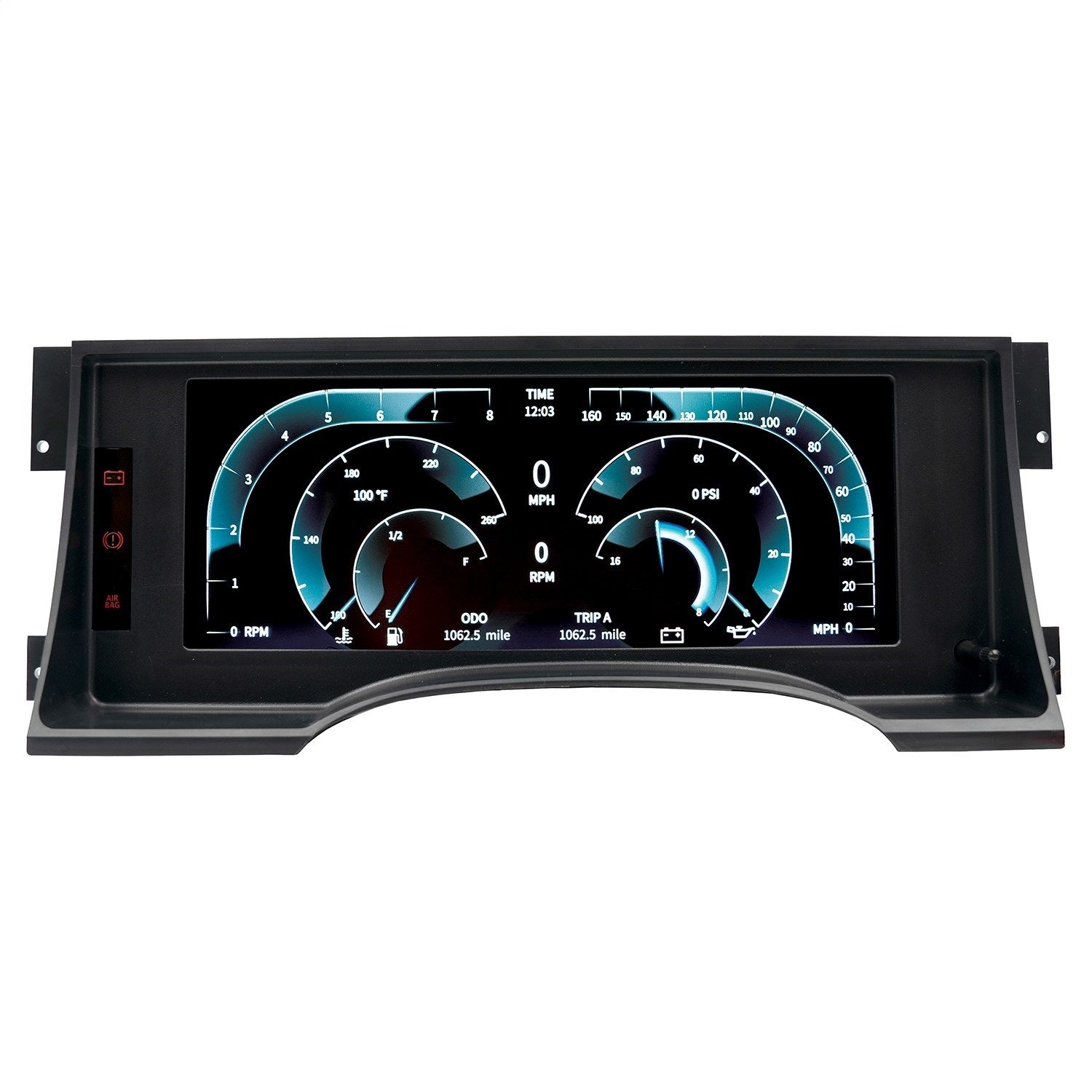 INVISION LCD DASH KIT, 95-98 CHEVROLET TRUCK, DIRECT FIT DIGITAL DASH