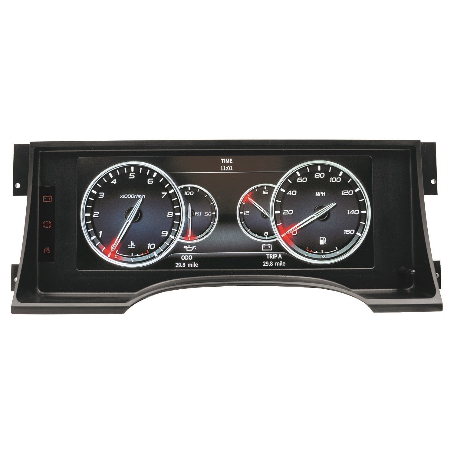 INVISION LCD DASH KIT, 95-98 CHEVROLET TRUCK, DIRECT FIT DIGITAL DASH