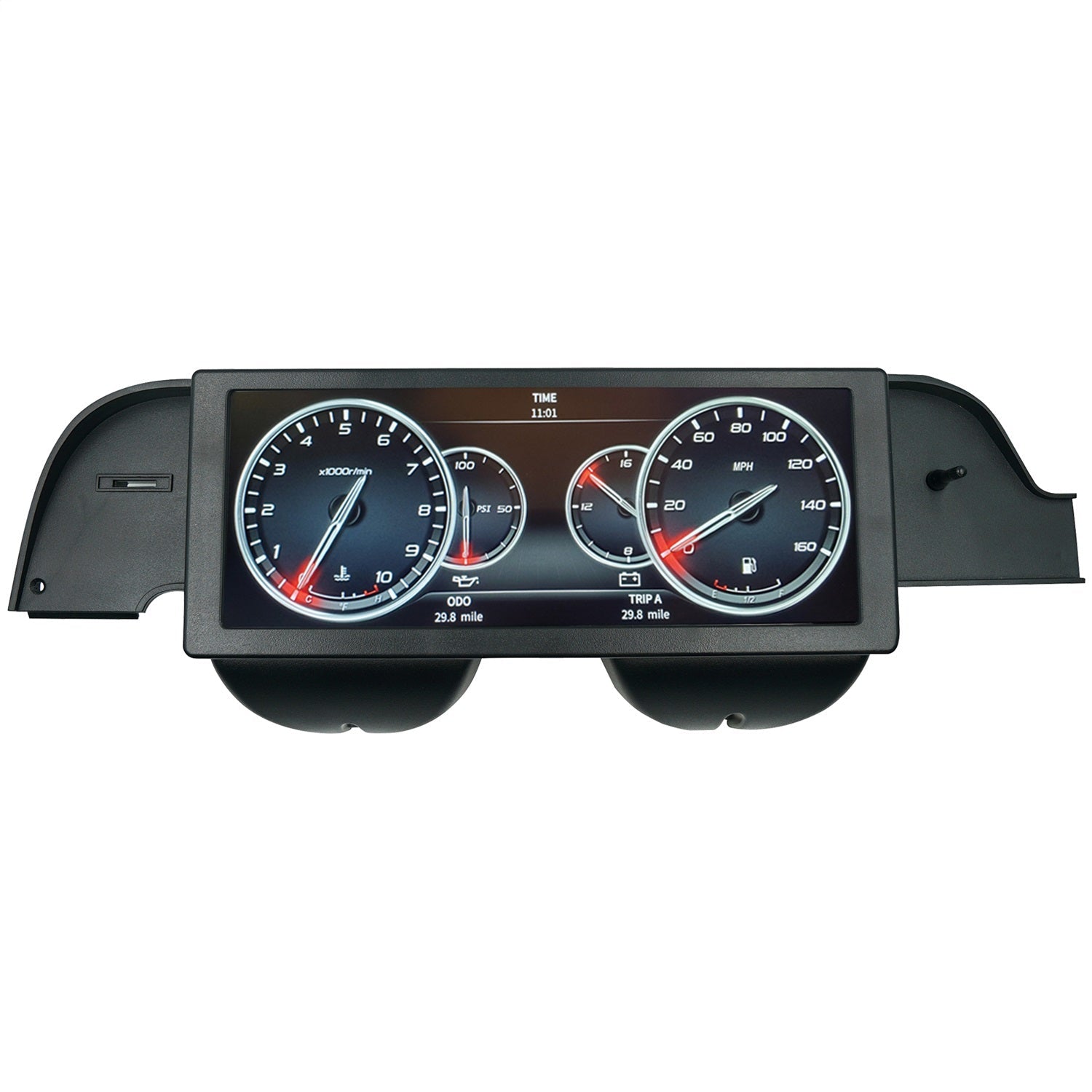 INVISION LCD DASH KIT, 67-68 MUSTANG, DIRECT FIT DIGITAL DASH