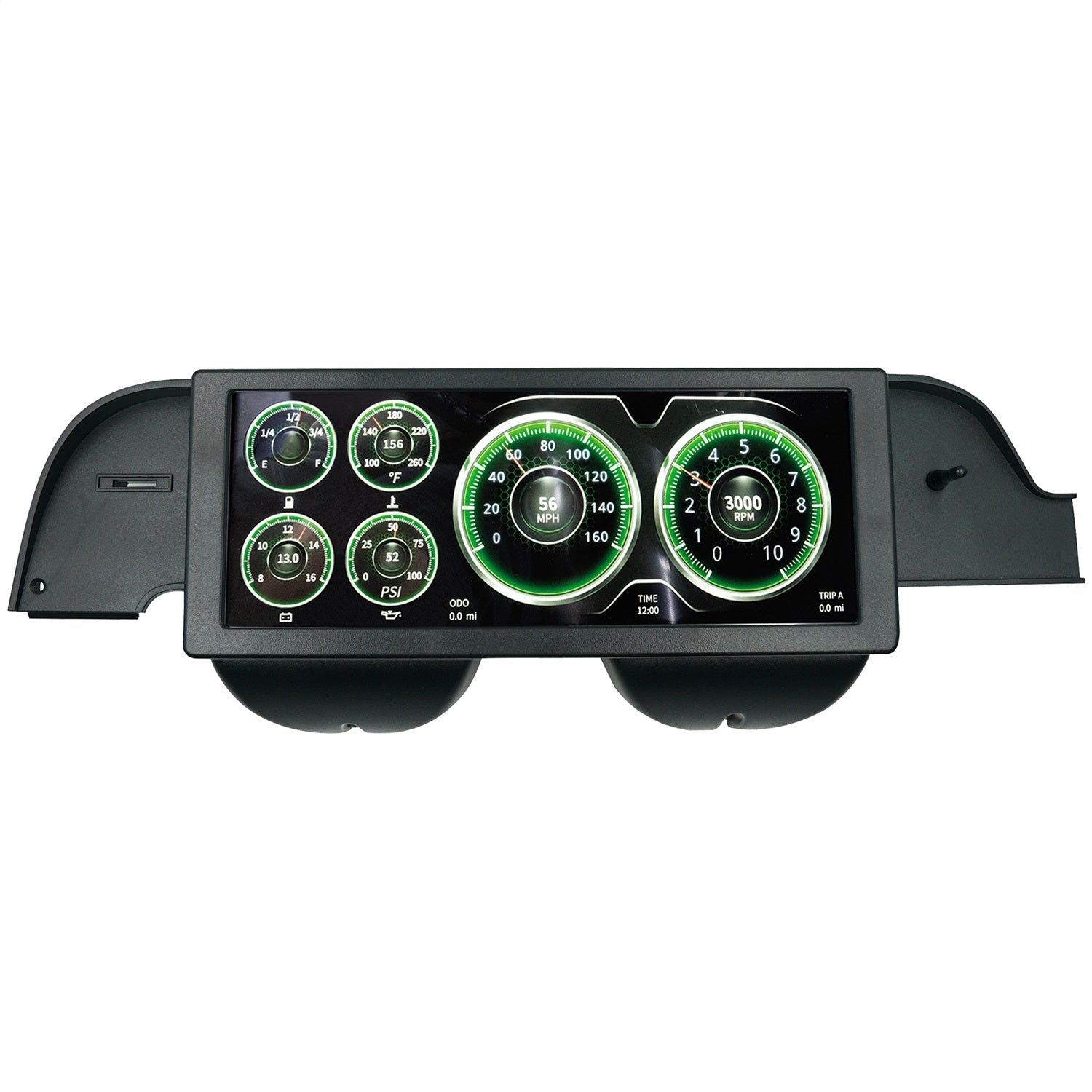 INVISION LCD DASH KIT, 67-68 MUSTANG, DIRECT FIT DIGITAL DASH