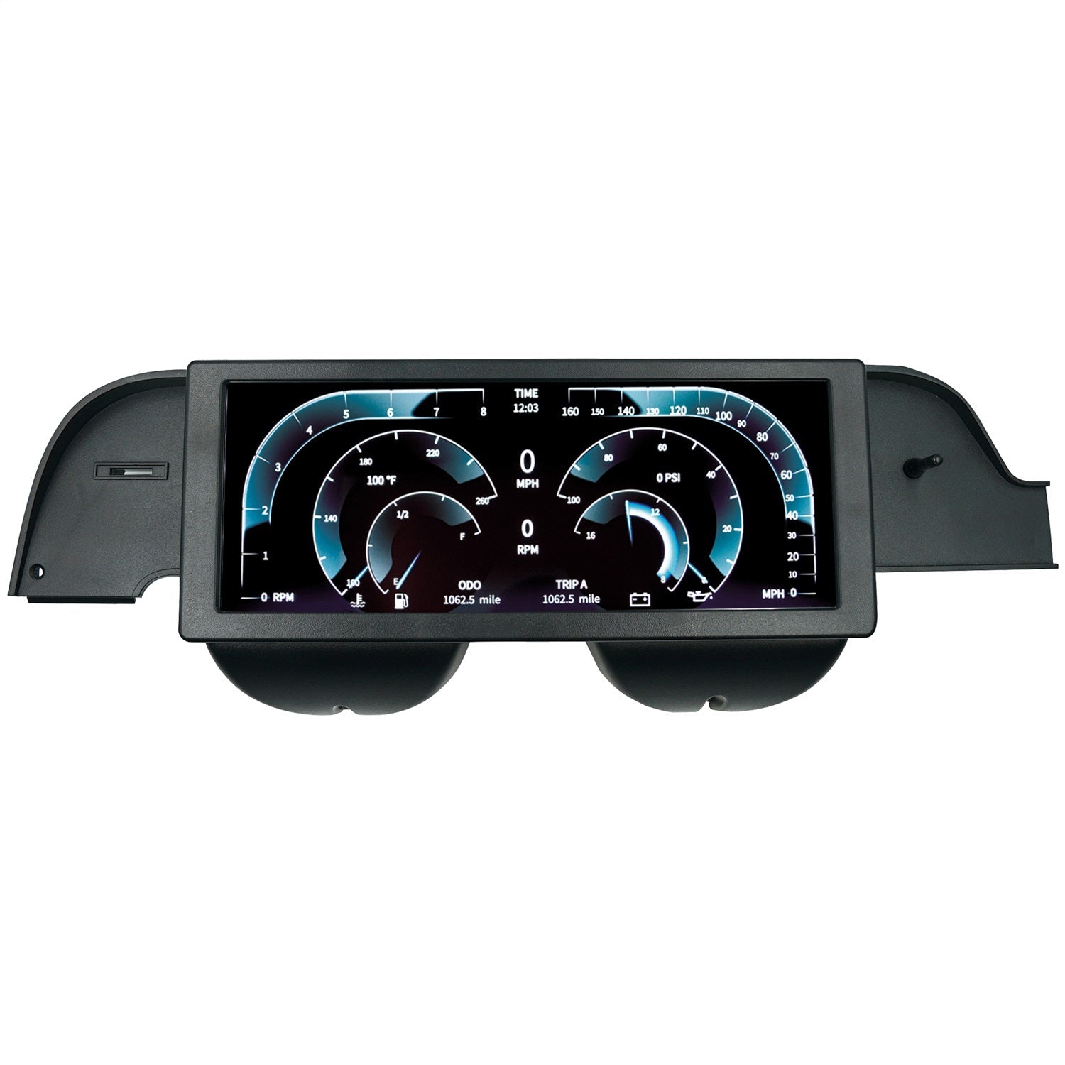 INVISION LCD DASH KIT, 67-68 MUSTANG, DIRECT FIT DIGITAL DASH