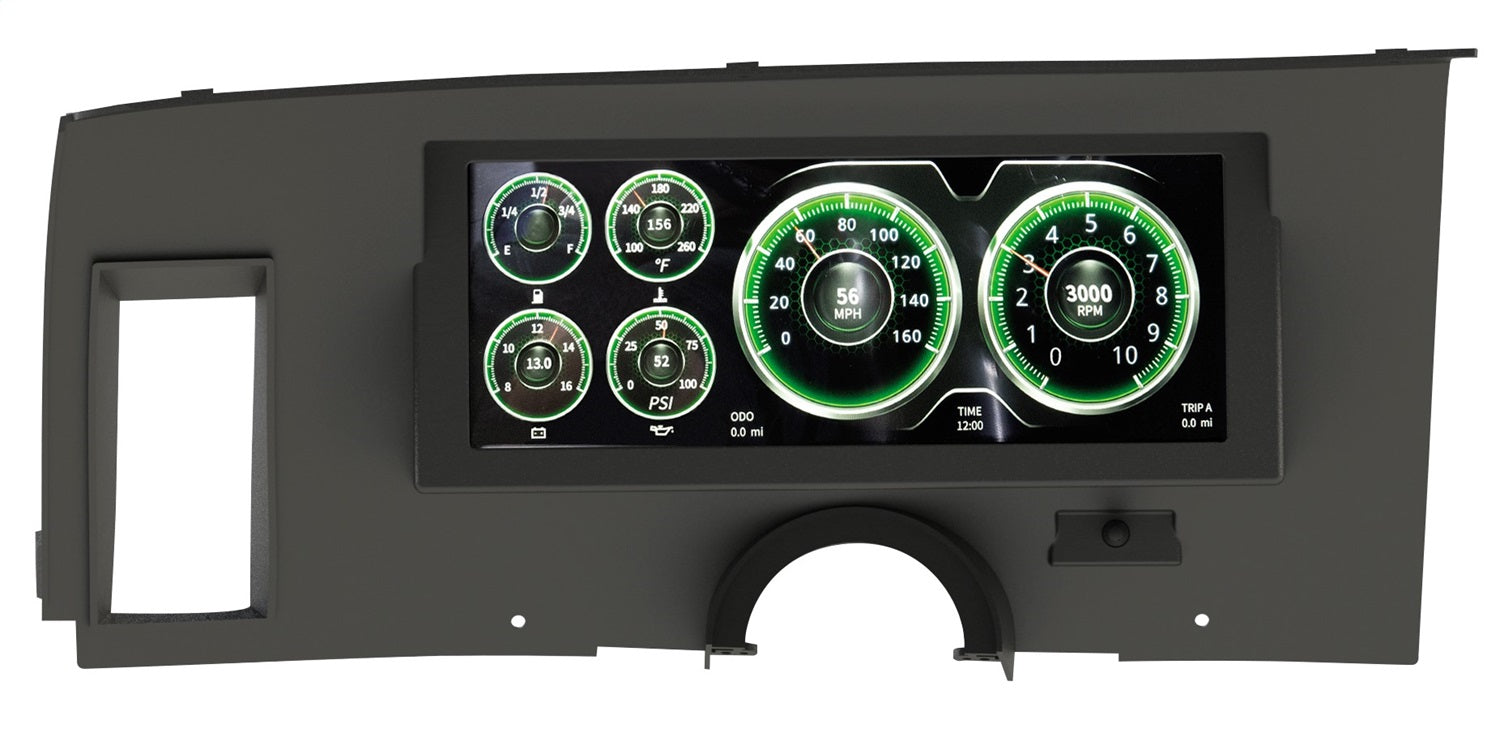 INVISION LCD DASH KIT, 71-73 MUSTANG, DIRECT FIT DIGITAL DASH