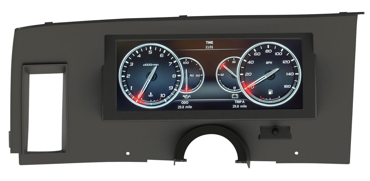INVISION LCD DASH KIT, 71-73 MUSTANG, DIRECT FIT DIGITAL DASH