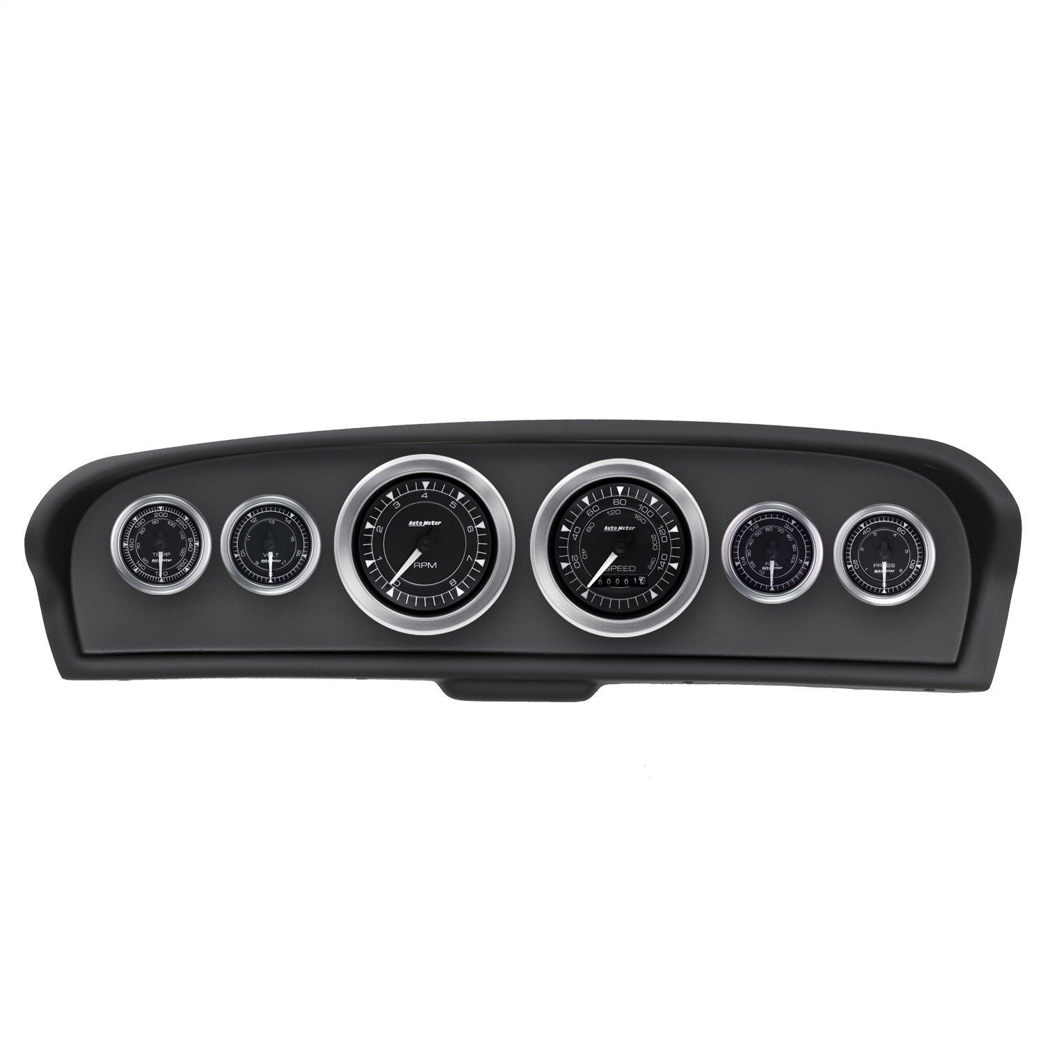 6 GAUGE DIRECT-FIT DASH KIT, FORD TRUCK 61-66, CHRONO