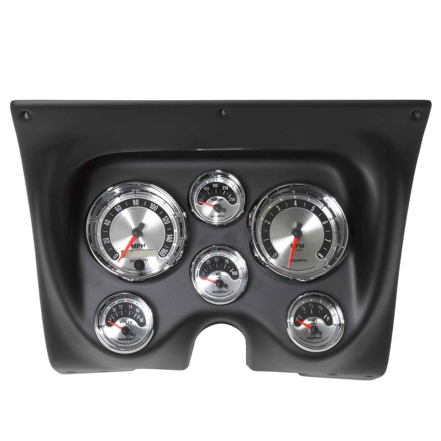 6 GAUGE DIRECT-FIT DASH KIT, CAMARO/FIREBIRD 67-68, AMERICAN MUSCLE