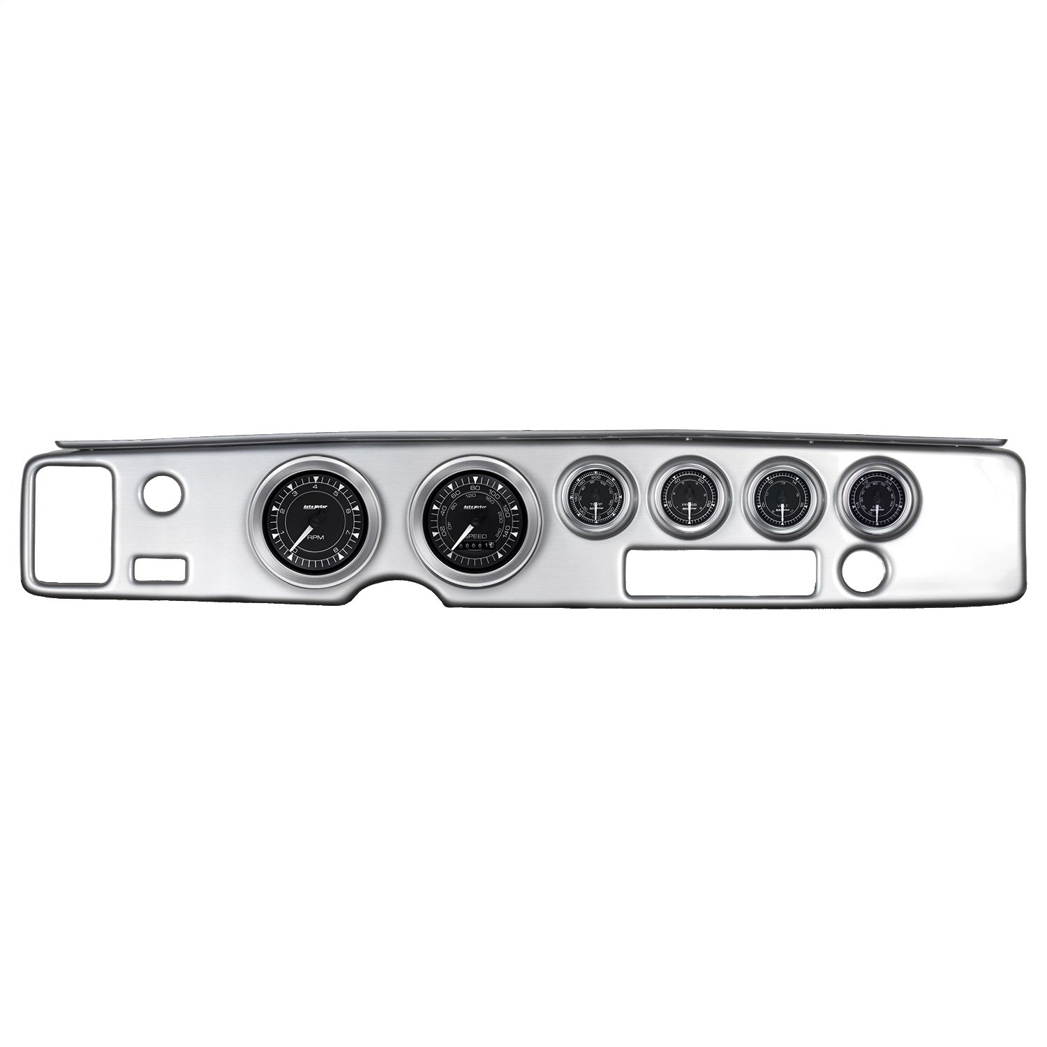6 GAUGE DIRECT-FIT DASH KIT, FIREBIRD 70-81, CHRONO