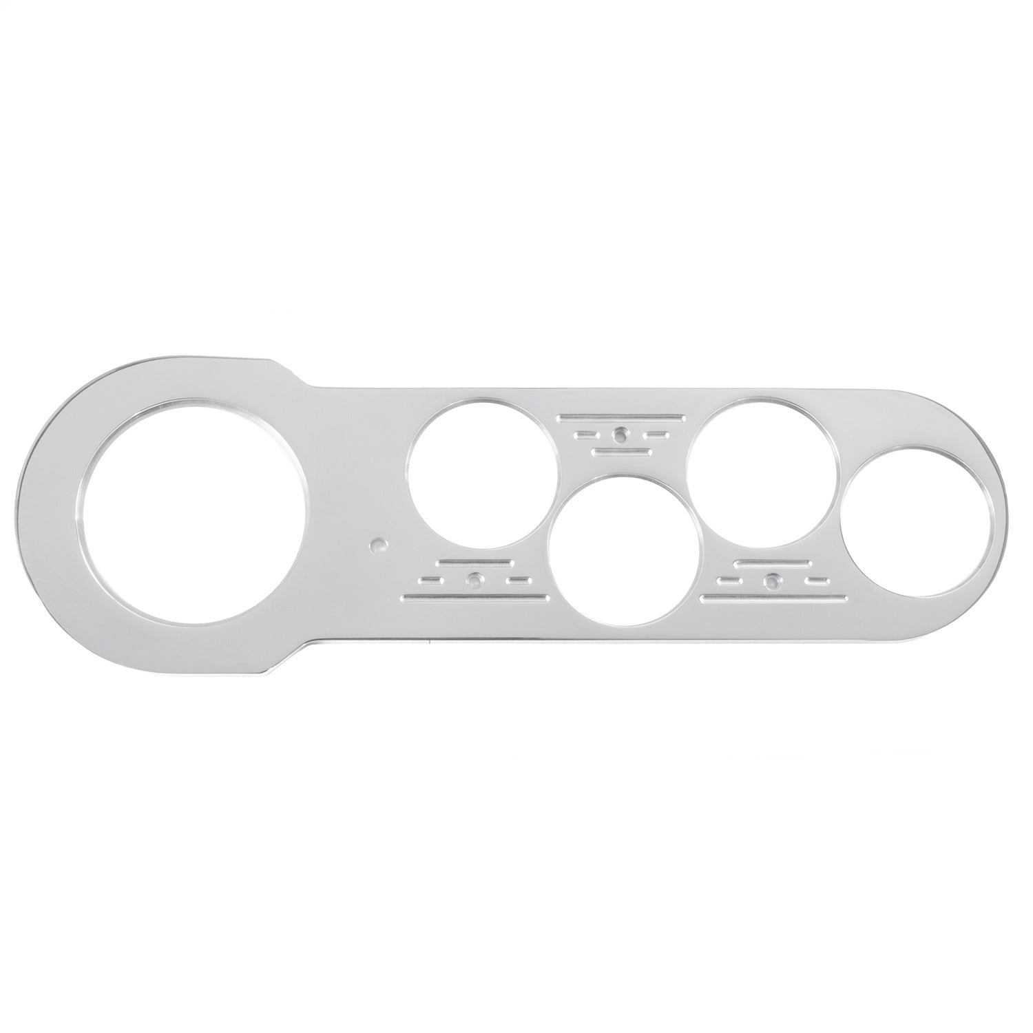 5 GAUGE DIRECT-FIT DASH KIT, CHEVY CAR 53-54, DESIGNER BLACK