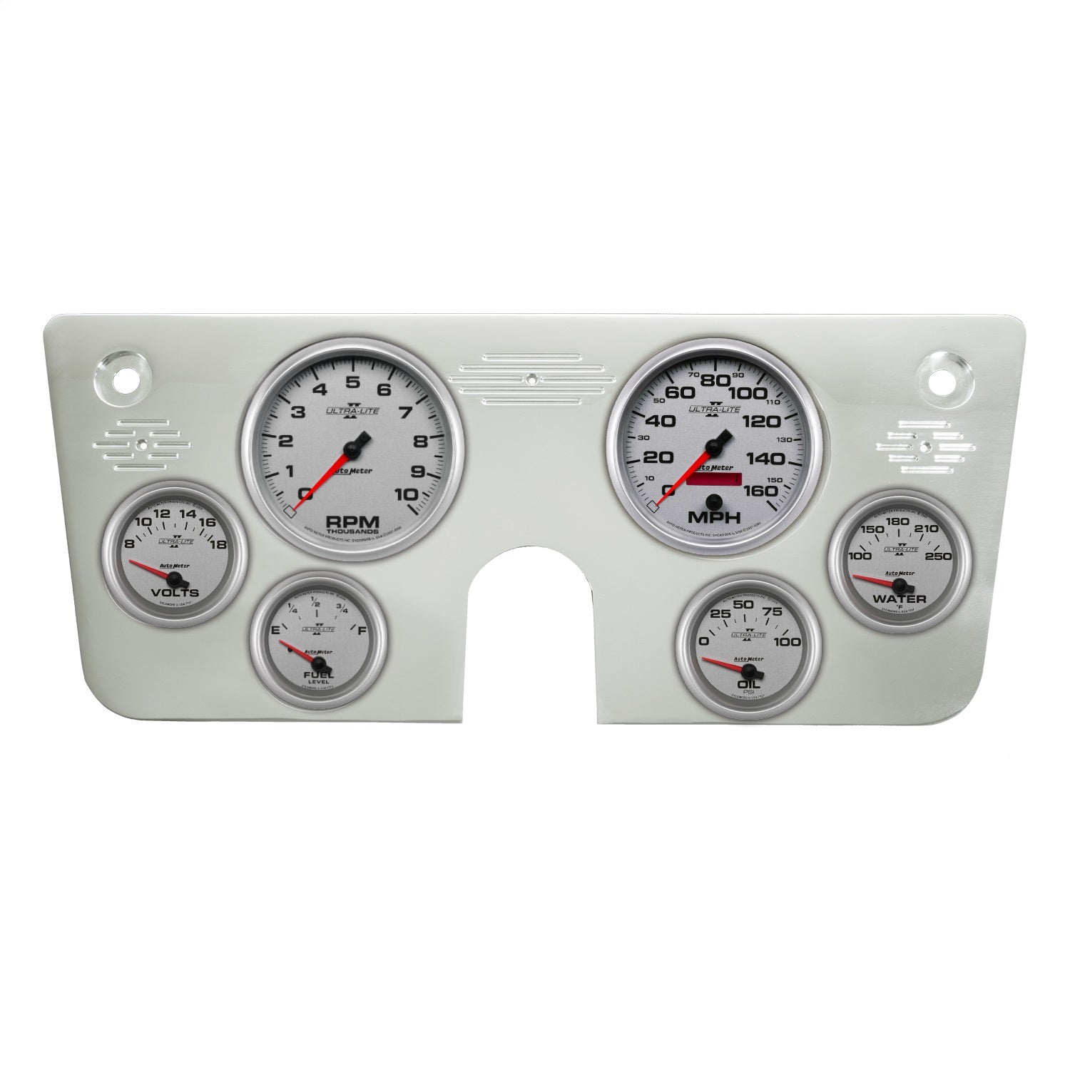 6 GAUGE DIRECT FIT DASH KIT, CHEVY TRUCK 67-72, 6 GAUGE, ULTRA-LITE II