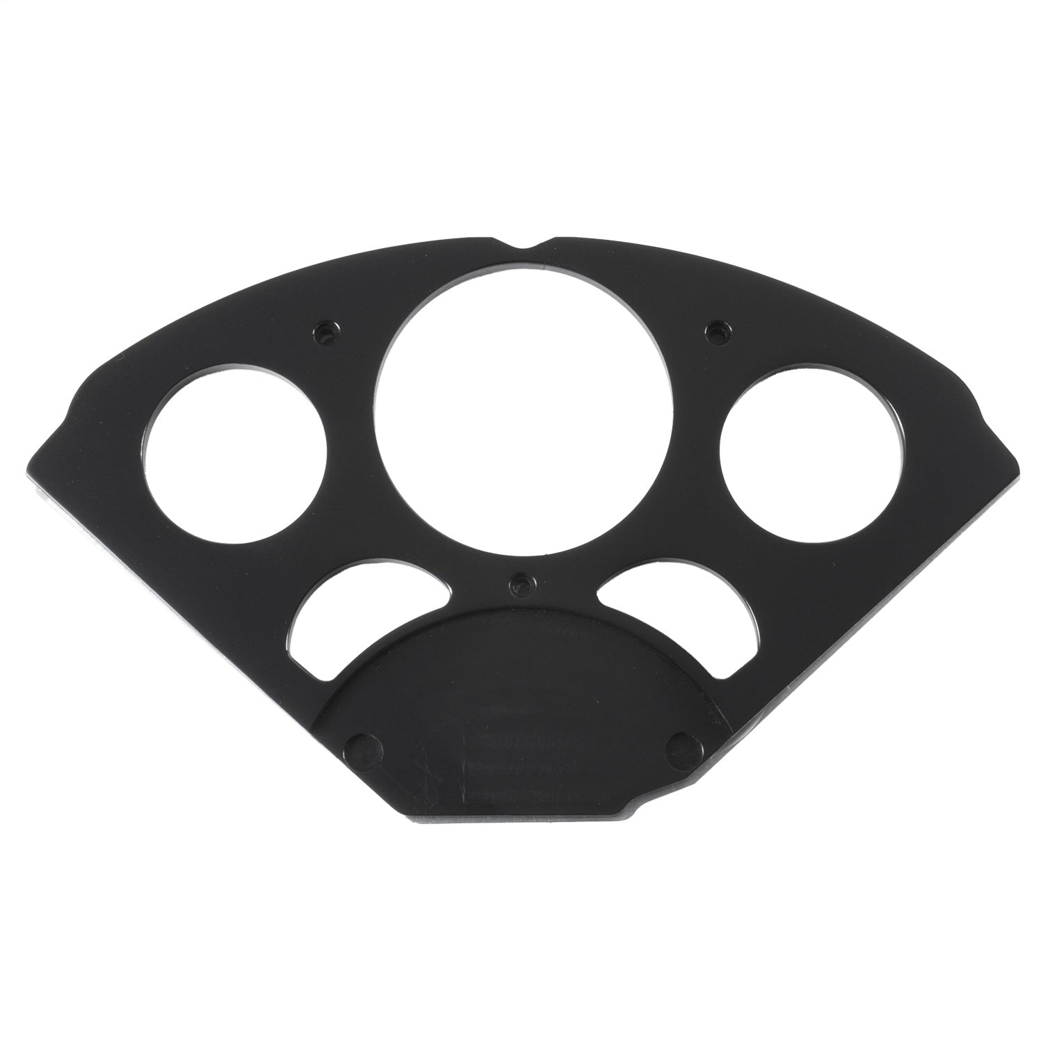 5 GAUGE DIRECT-FIT DASH KIT, CHEVY 55-56, OLD TYME BLACK