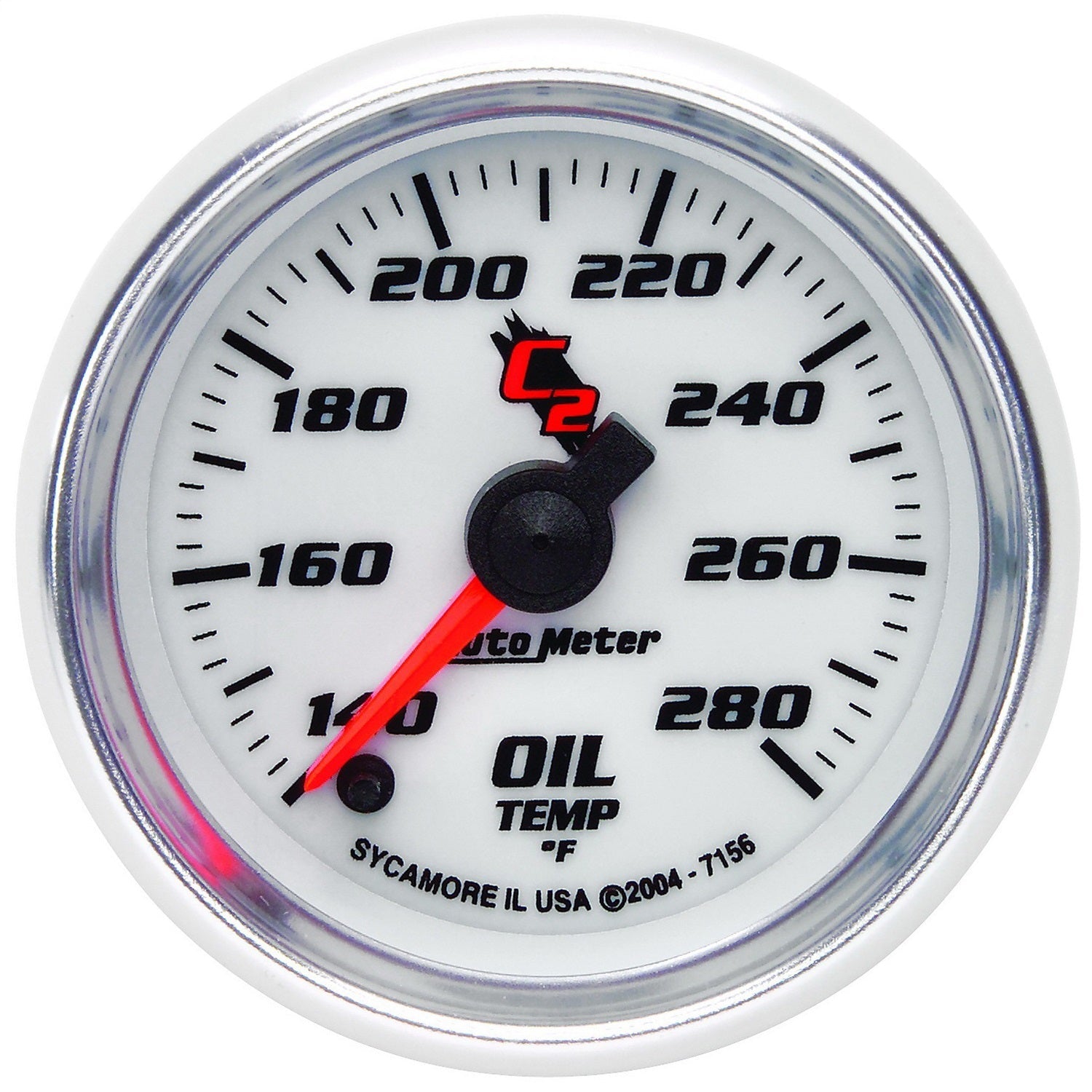 2-1/16" OIL TEMPERATURE, 140-280 °F, C2