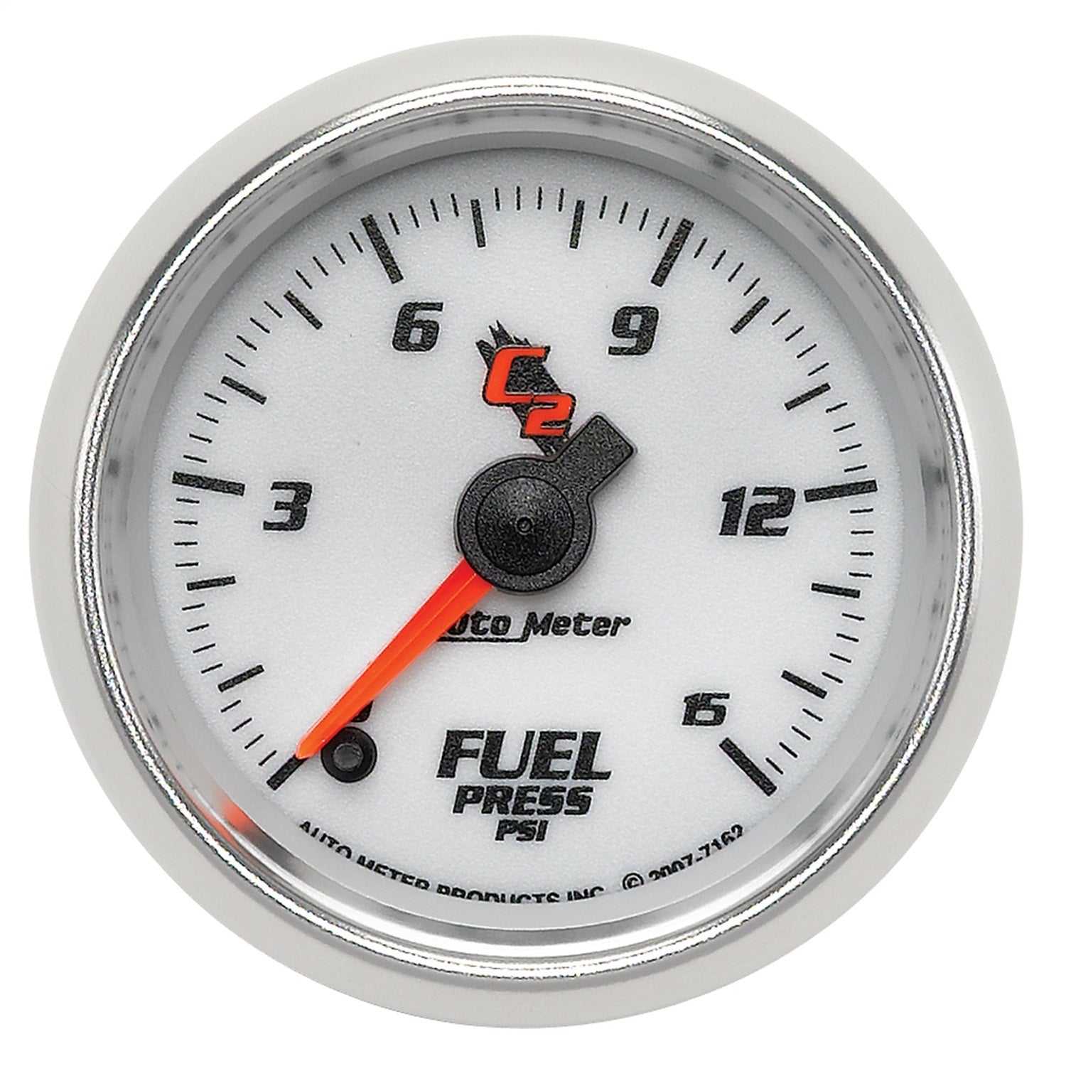 2-1/16" FUEL PRESSURE, 0-15 PSI, C2