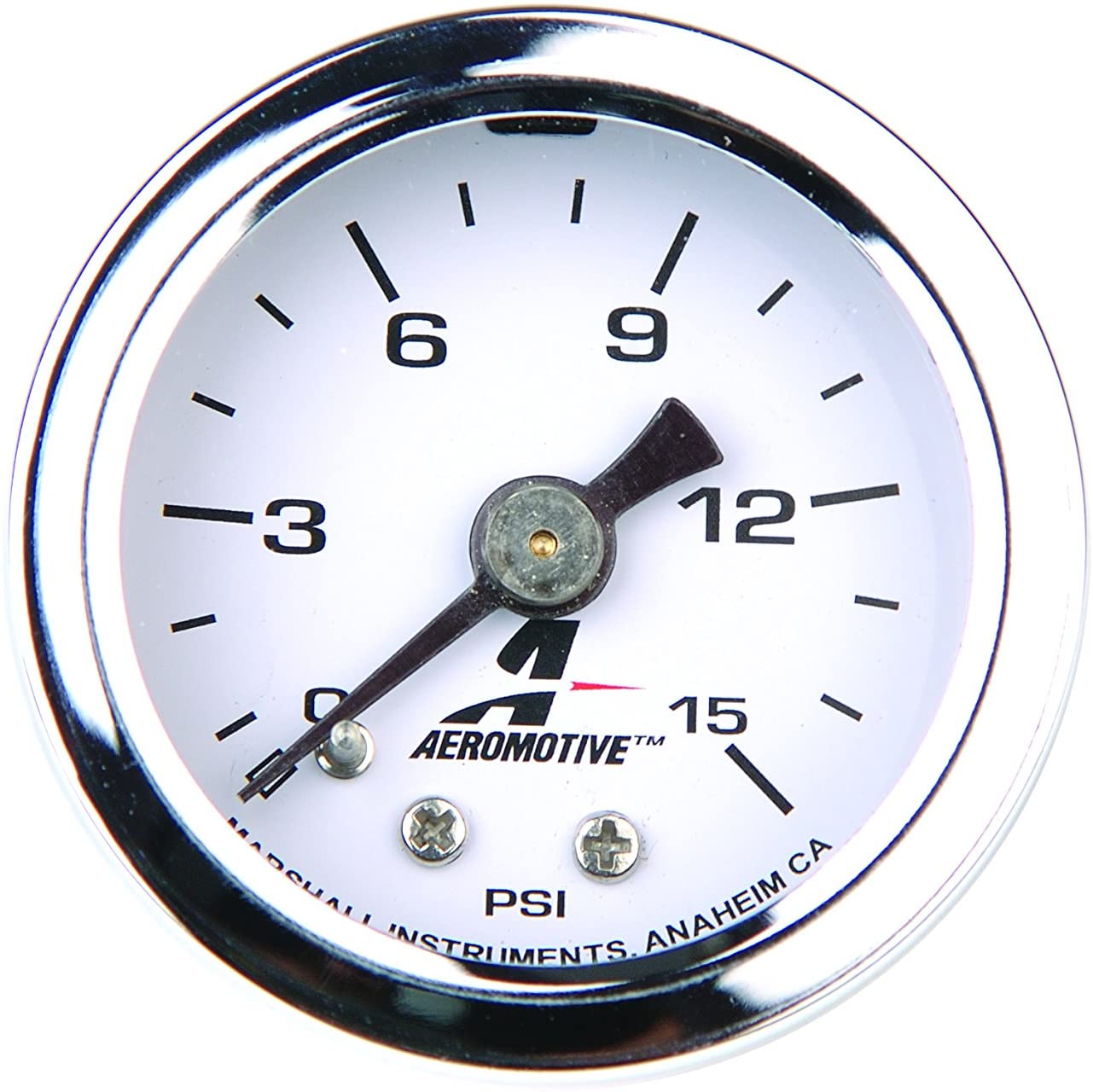 Aeromotive 15632 Fuel Pressure Gauge - 0 To 15 psi