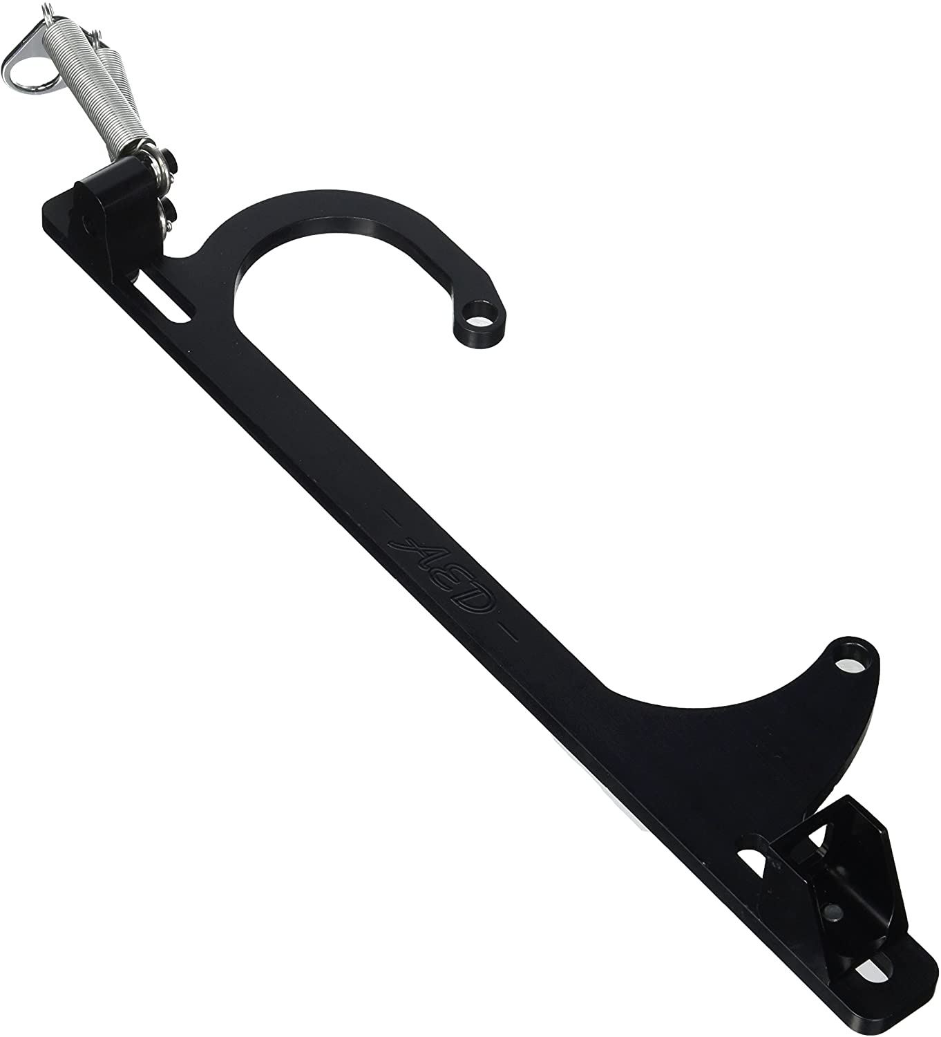 AED Performance 6600BK Billet Throttle Cable And Spring Bracket - Black