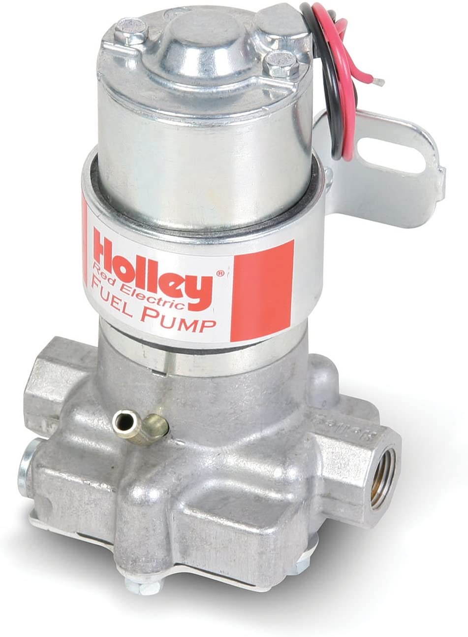 Holley 712-801-1 Red Electric Fuel Pump 97 GPH - Marine Carbureted