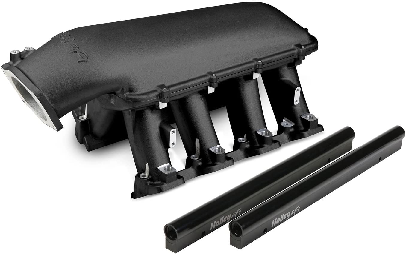Holley 300-122BK Holley LS Hi-Ram EFI Manifold - Black