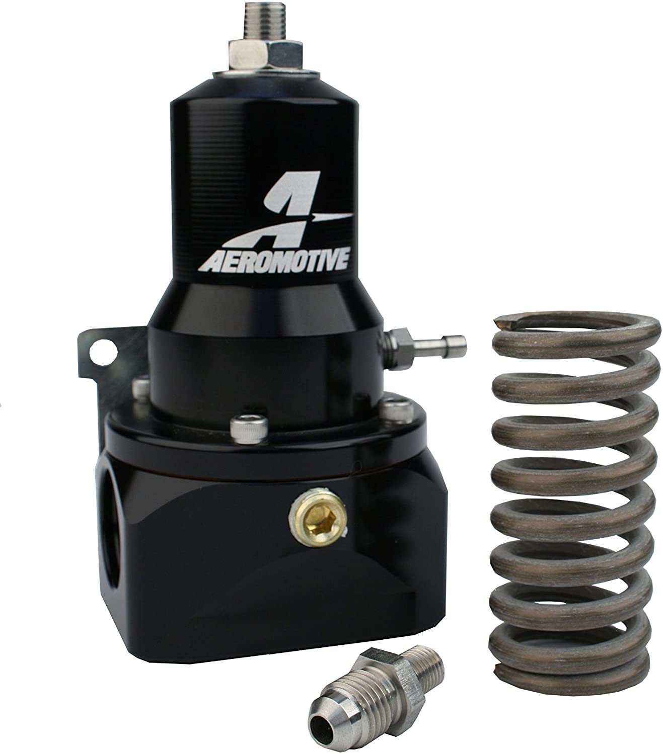 Aeromotive 13132 Regulator, Belt Drive EFI, 30-120 psi.500 Valve, 2X AN-10 Inlets, AN-10 Bypass