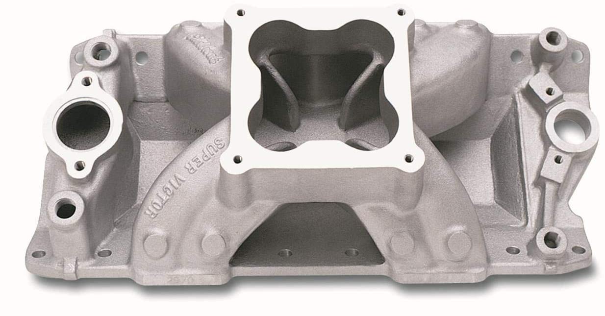Edelbrock 2970 Super Victor 4500 23 Degree Intake Manifold Small-Block Chevy