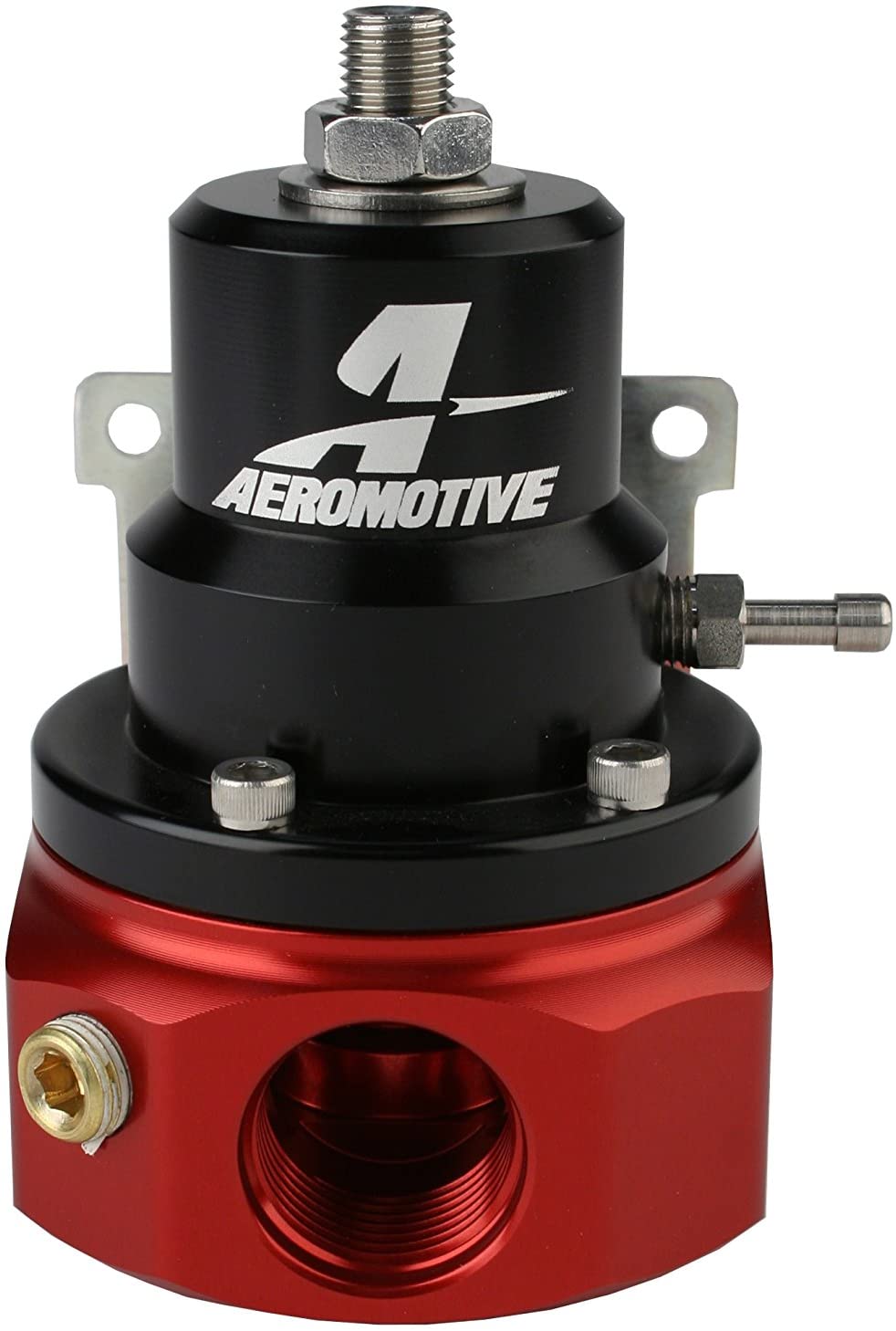 Aeromotive 13224 Regulator, A1000 4-Port Carbureted Bypass, 4 X AN-06, 1 X AN-10