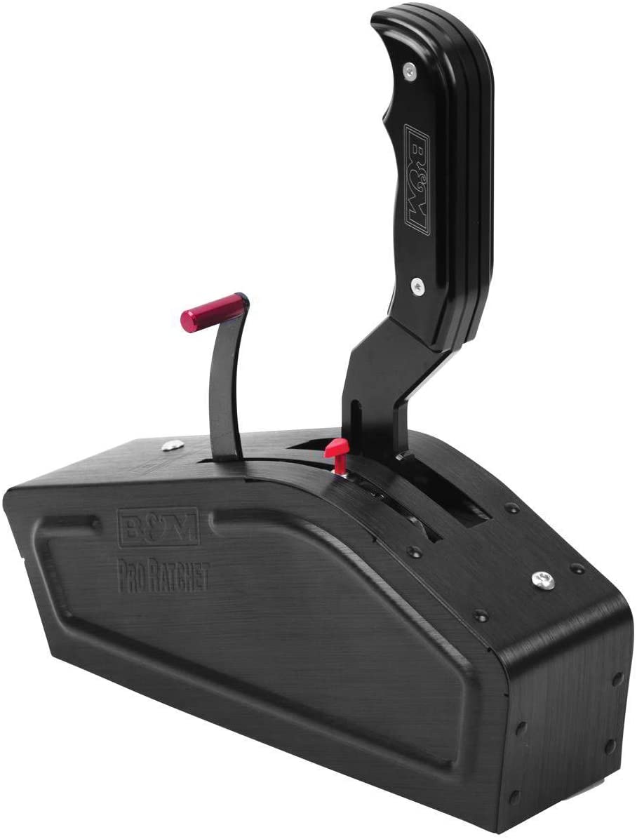 B&M 81120 Automatic Ratchet Shifter - Magnum Grip Stealth Pro Ratchet