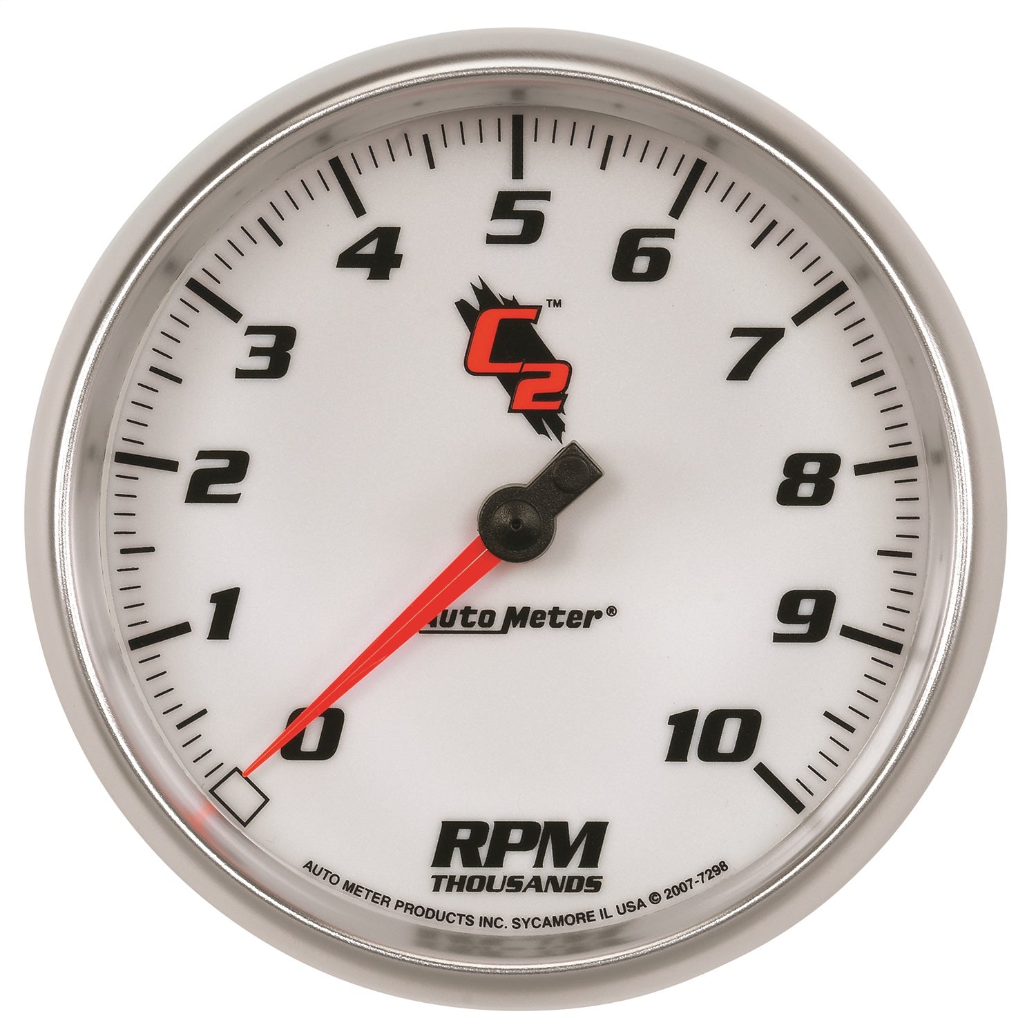 5" IN-DASH TACHOMETER, 0-10,000 RPM, C2