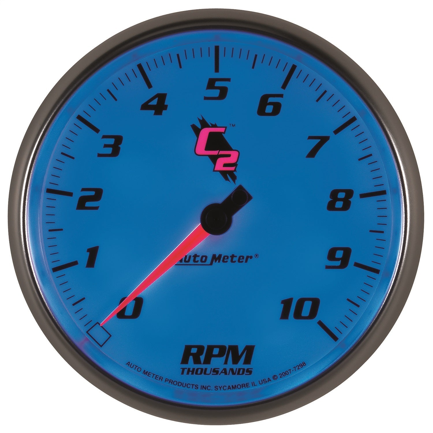 5" IN-DASH TACHOMETER, 0-10,000 RPM, C2
