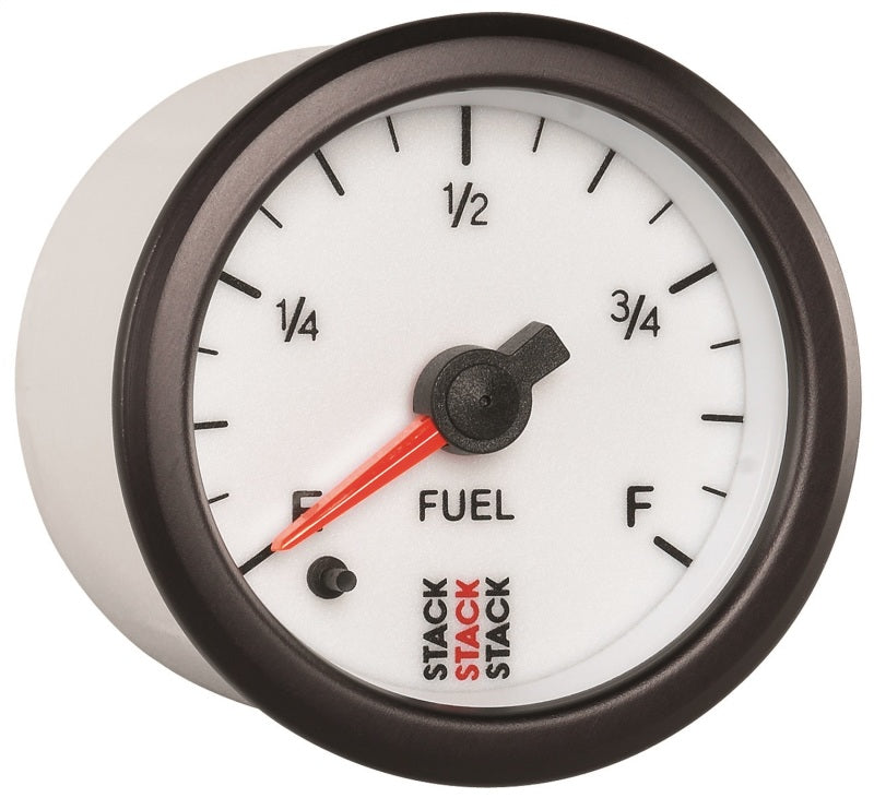 2-1/16" FUEL LEVEL, PROGRAMMABLE 0-280 ?, STACK WHT