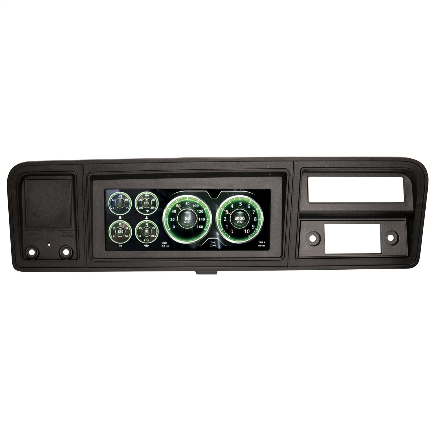 INVISION LCD DASH KIT, 73-79 FORD TRUCK, DIRECT FIT DIGITAL DASH