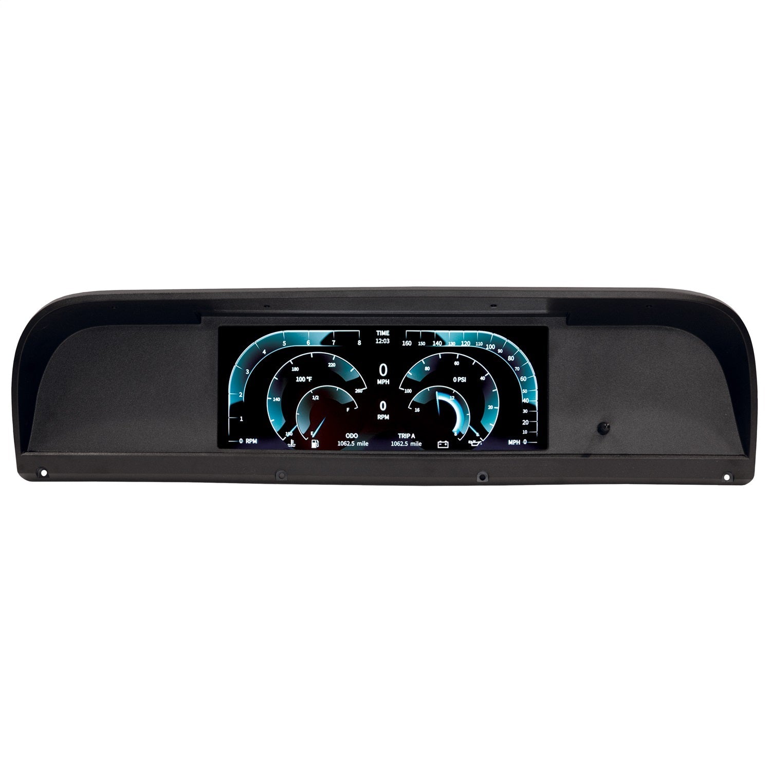 INVISION LCD DASH KIT, 67-72 FORD TRUCK, DIRECT FIT DIGITAL DASH