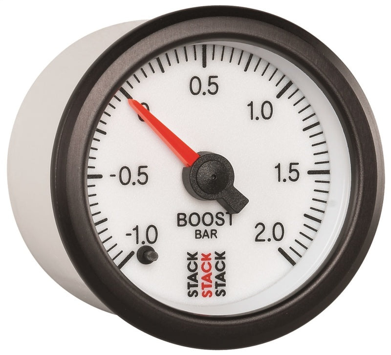52MM, BOOST PRESS, PRO STEPPER MOTOR, -1 TO +2 BAR,STACK WHT