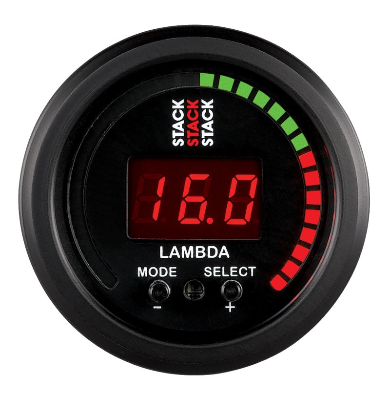 WIDEBAND AIR-FUEL RATIO (LAMBDA), PRO-CONTROL, 52MM, BLK