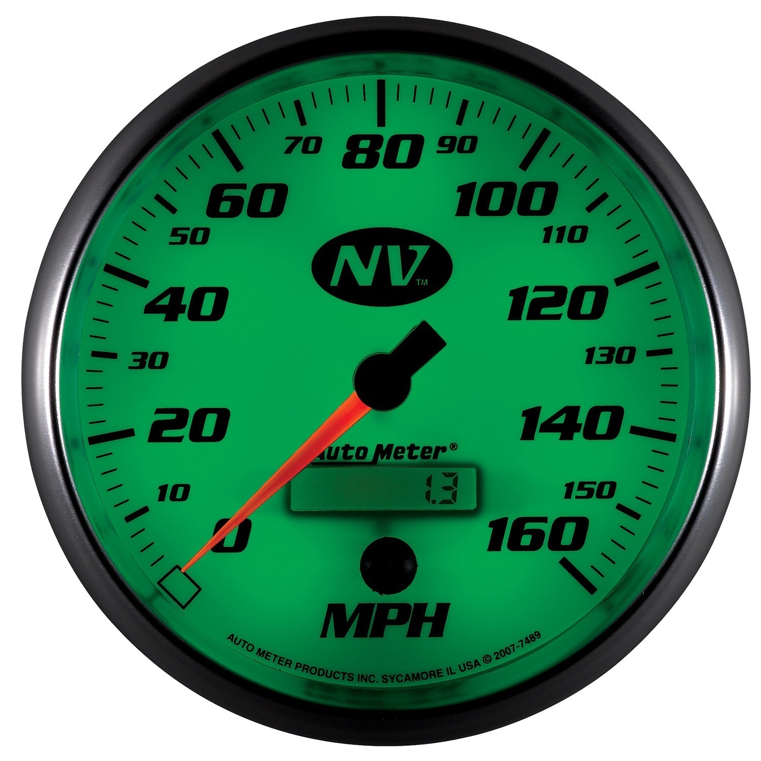 5" SPEEDOMETER, 0-160 MPH, NV