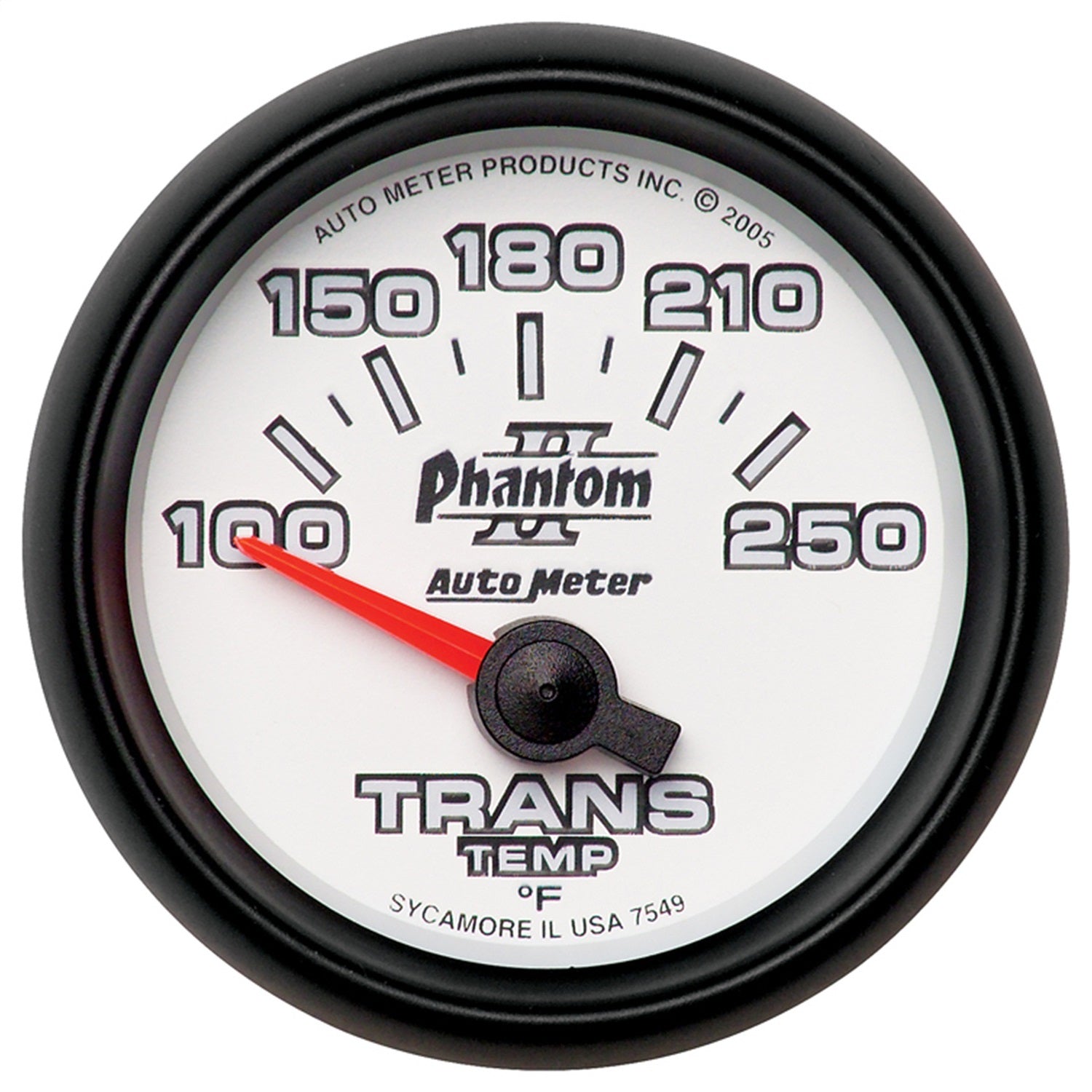2-1/16" TRANSMISSION TEMPERATURE, 100-250 °F, PHANTOM II