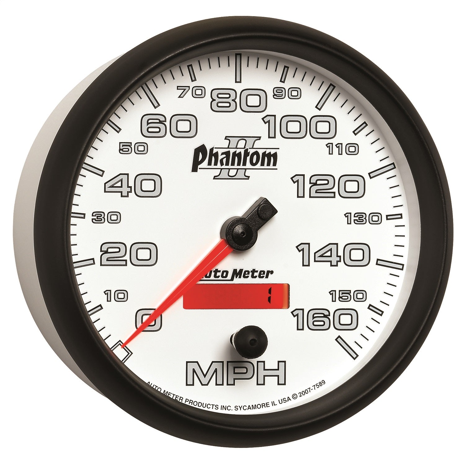 5" SPEEDOMETER, 0-160 MPH, PHANTOM II