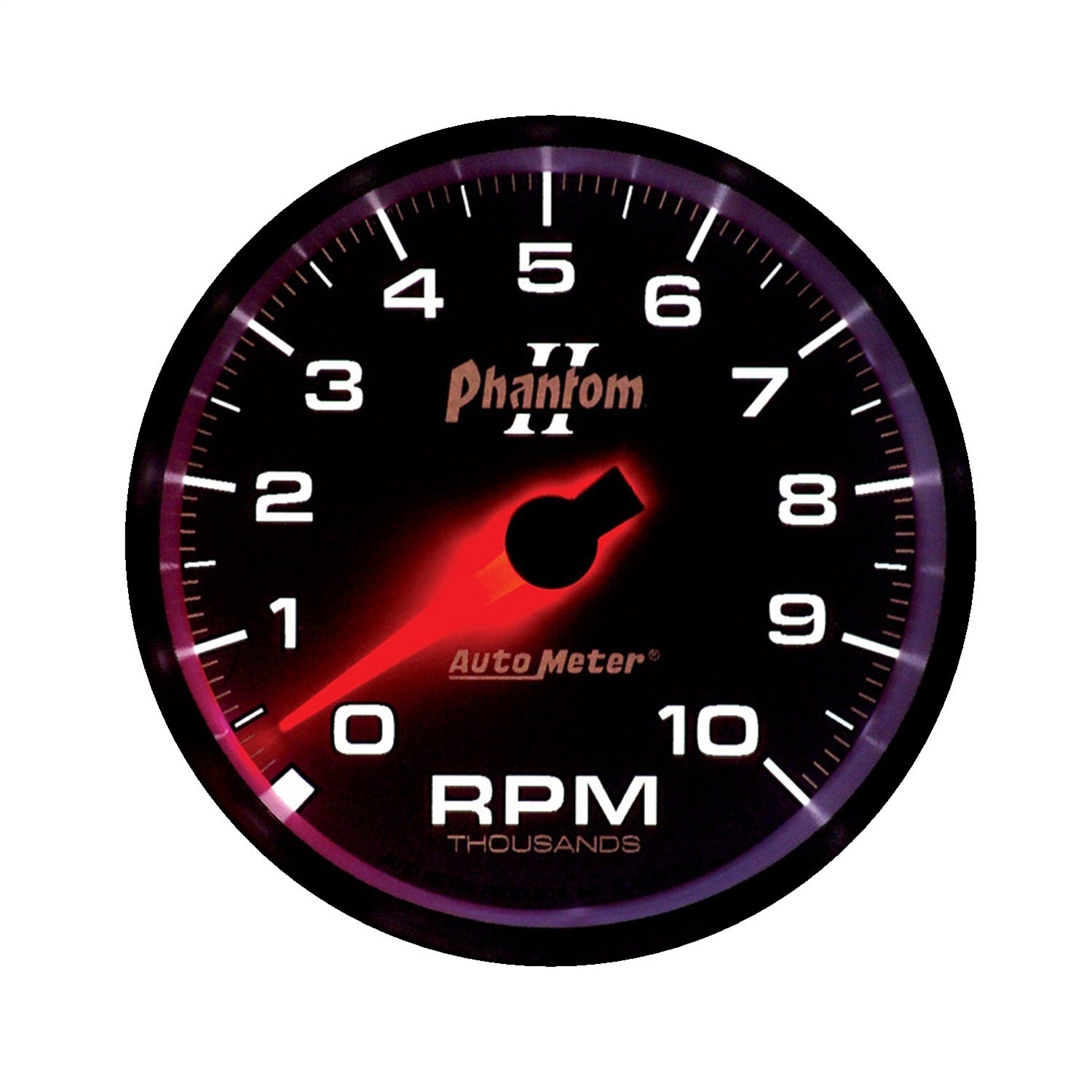 3-3/8" IN-DASH TACHOMETER, 0-10,000 RPM, PHANTOM II