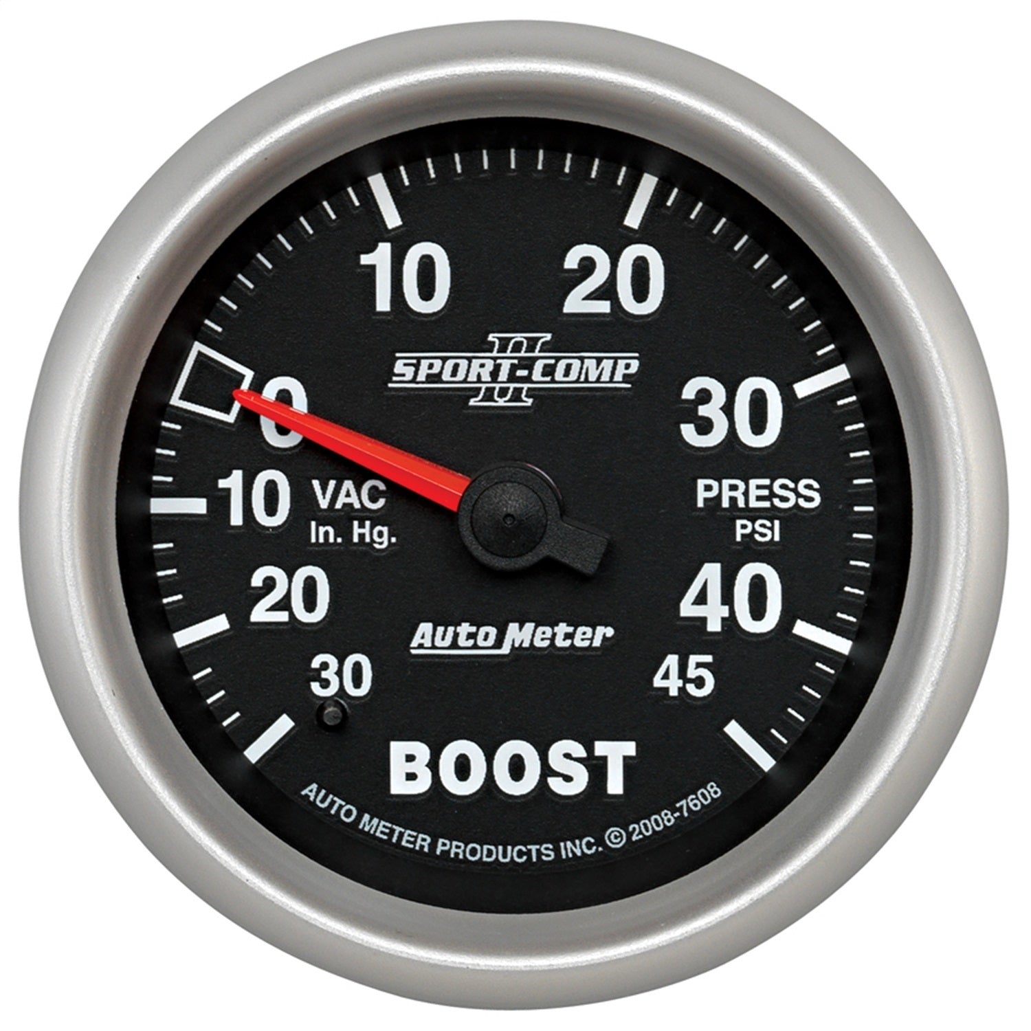 2-5/8" BOOST/VACUUM, 30 IN HG/45 PSI, SPORT-COMP II